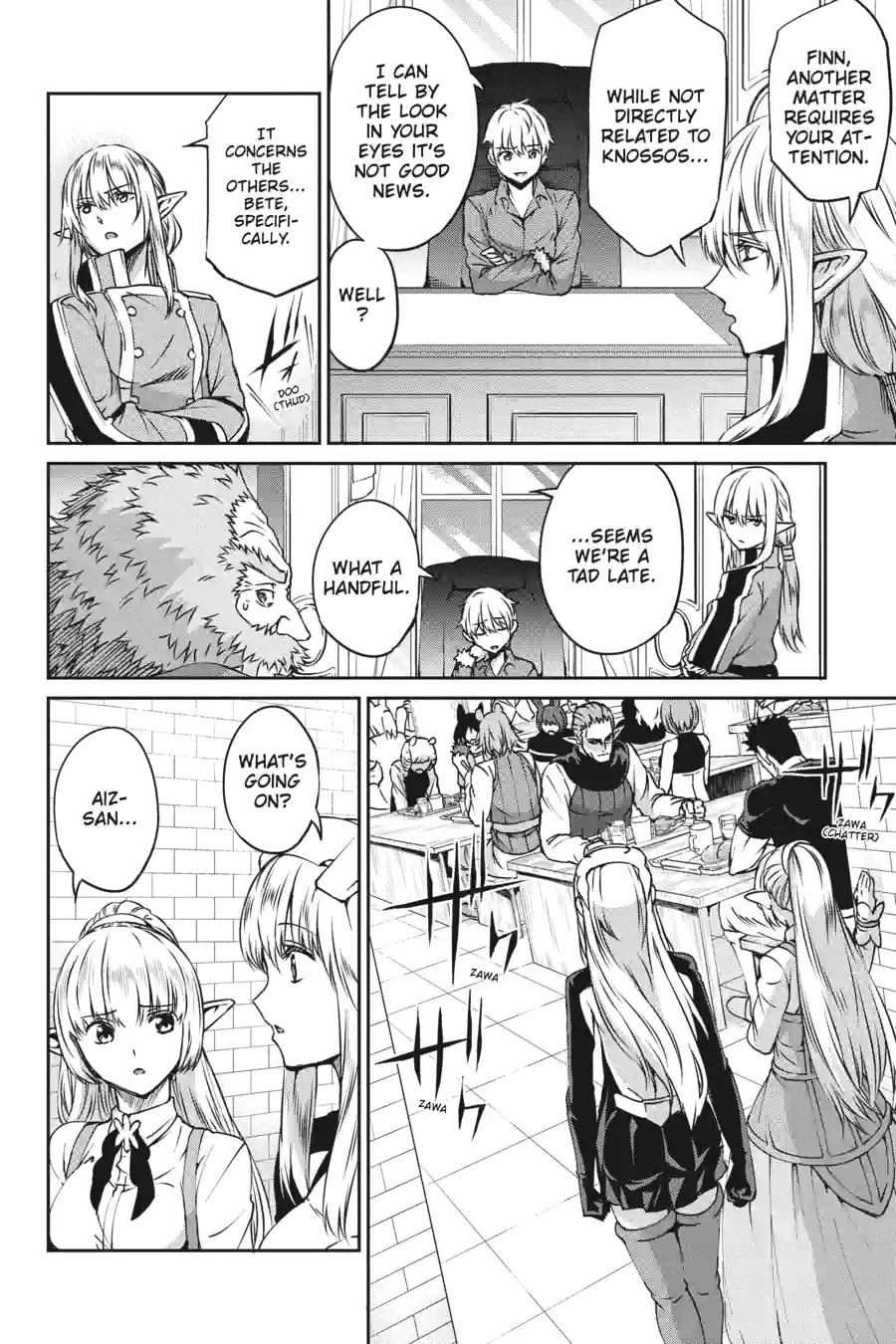 Is It Wrong to Try to Pick Up Girls in a Dungeon? On the Side: Sword Oratoria Chapter 174 page 18 - 