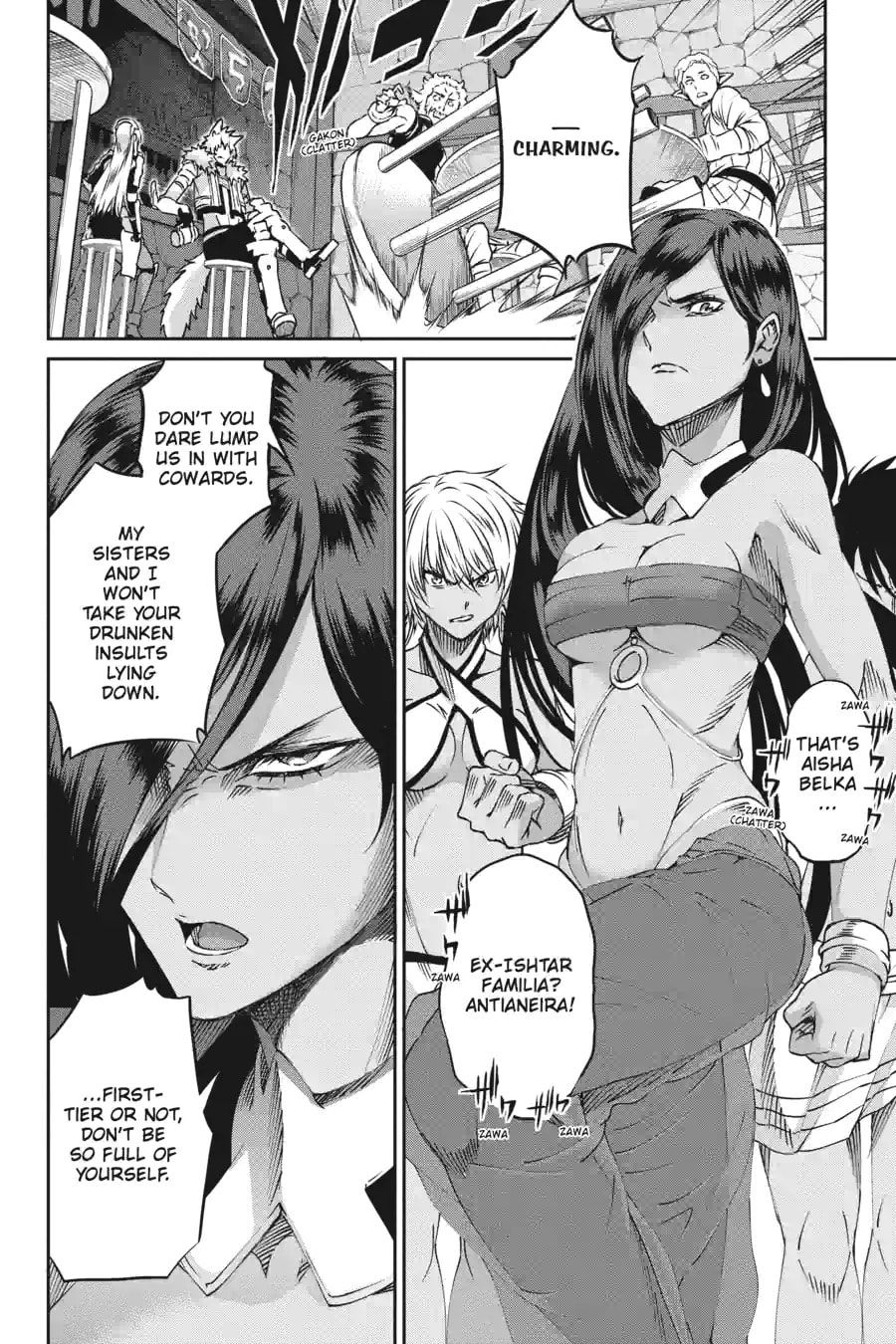 Is It Wrong to Try to Pick Up Girls in a Dungeon? On the Side: Sword Oratoria Chapter 175 page 12 - 