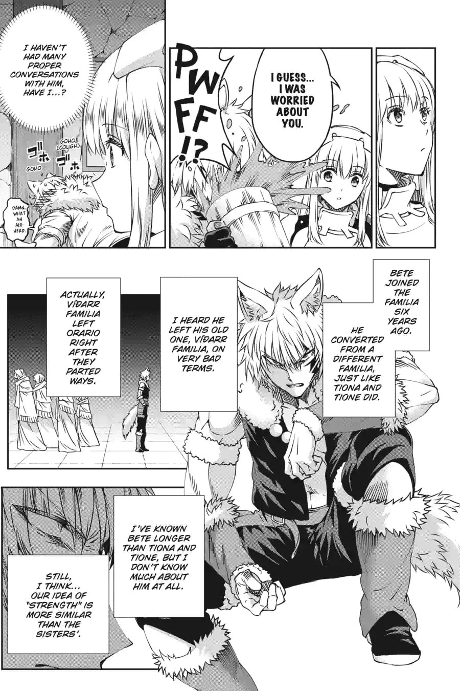 Is It Wrong to Try to Pick Up Girls in a Dungeon? On the Side: Sword Oratoria Chapter 175 page 9 - 