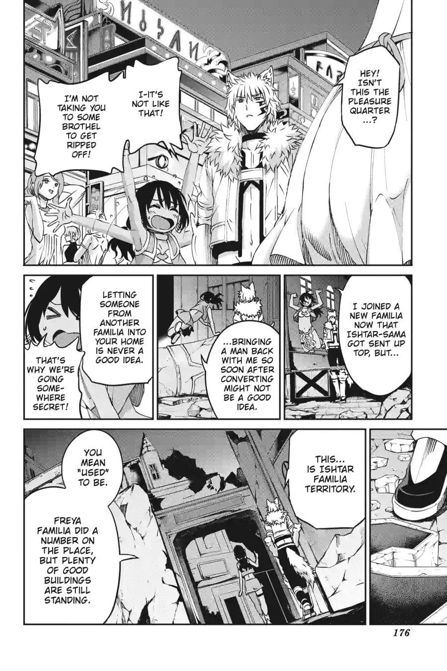 Is It Wrong to Try to Pick Up Girls in a Dungeon? On the Side: Sword Oratoria Chapter 176 page 12 - 