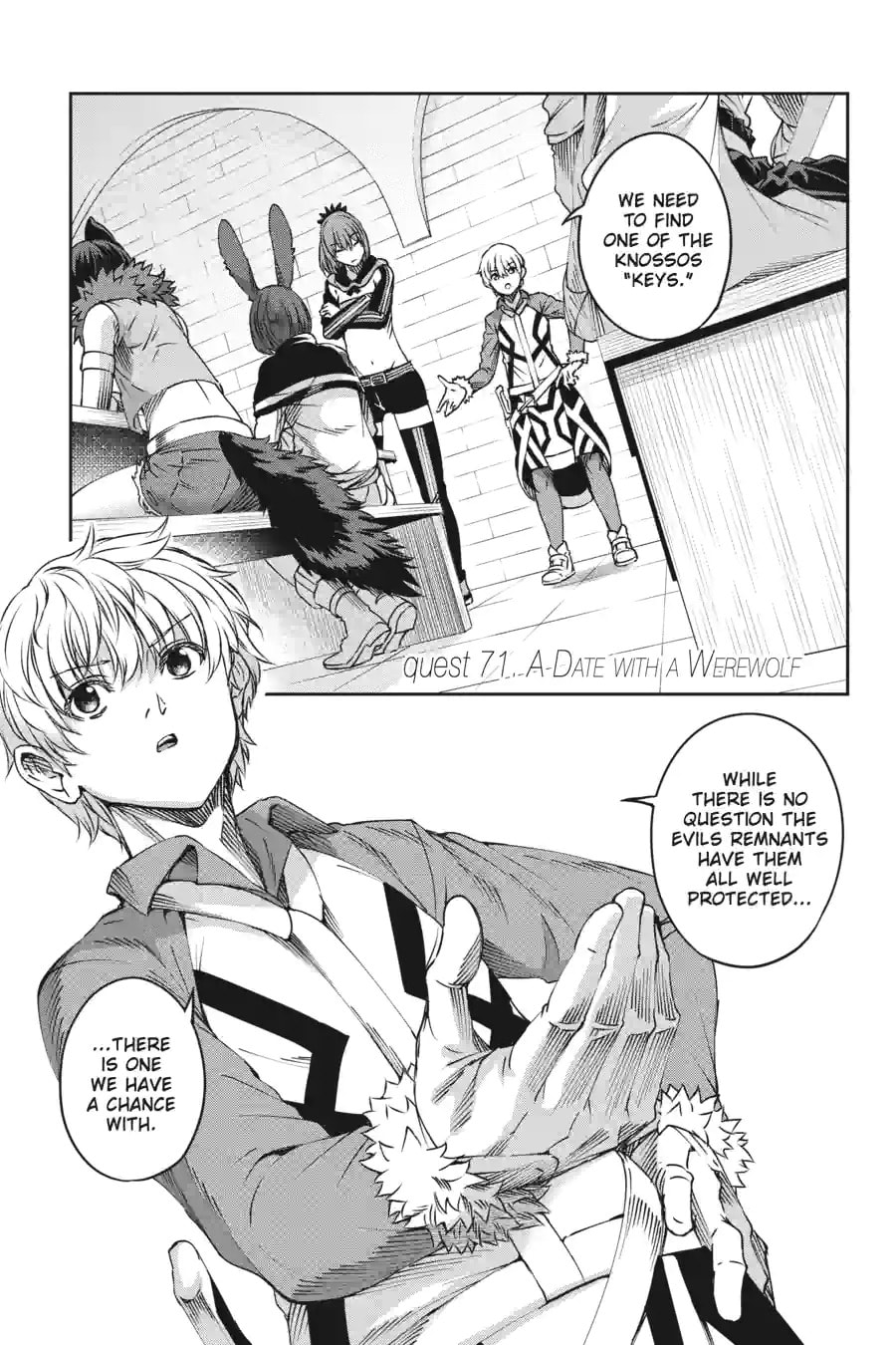 Is It Wrong to Try to Pick Up Girls in a Dungeon? On the Side: Sword Oratoria Chapter 178 page 1 - 