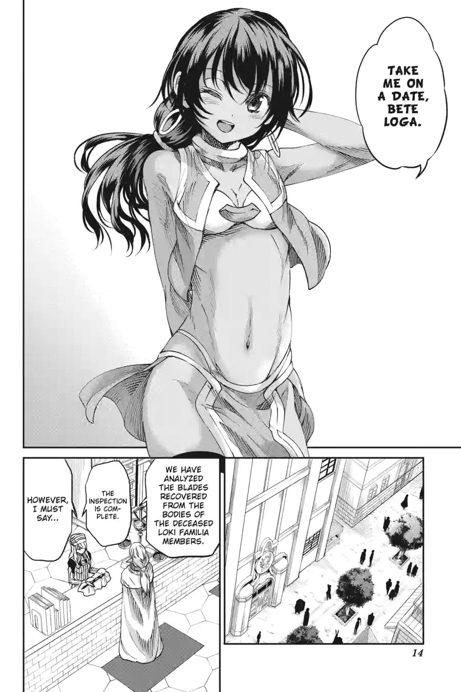 Is It Wrong to Try to Pick Up Girls in a Dungeon? On the Side: Sword Oratoria Chapter 178 page 12 - 
