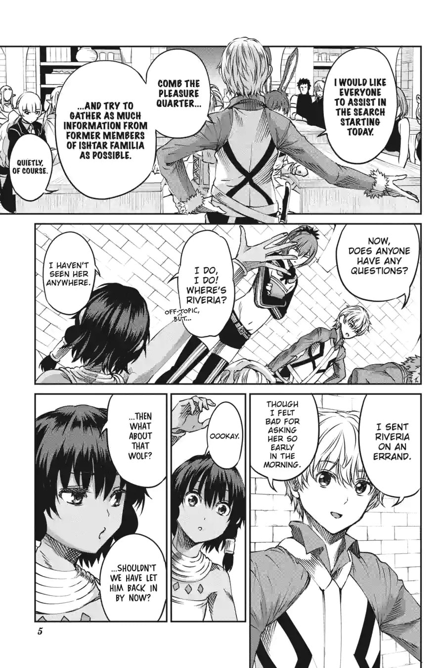 Is It Wrong to Try to Pick Up Girls in a Dungeon? On the Side: Sword Oratoria Chapter 178 page 3 - 