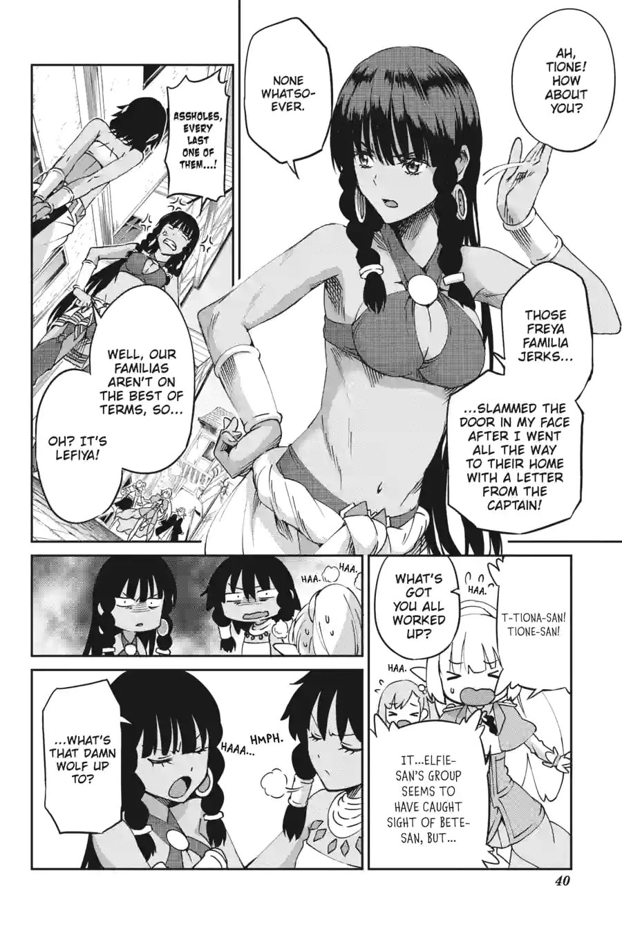 Is It Wrong to Try to Pick Up Girls in a Dungeon? On the Side: Sword Oratoria Chapter 180 page 2 - 