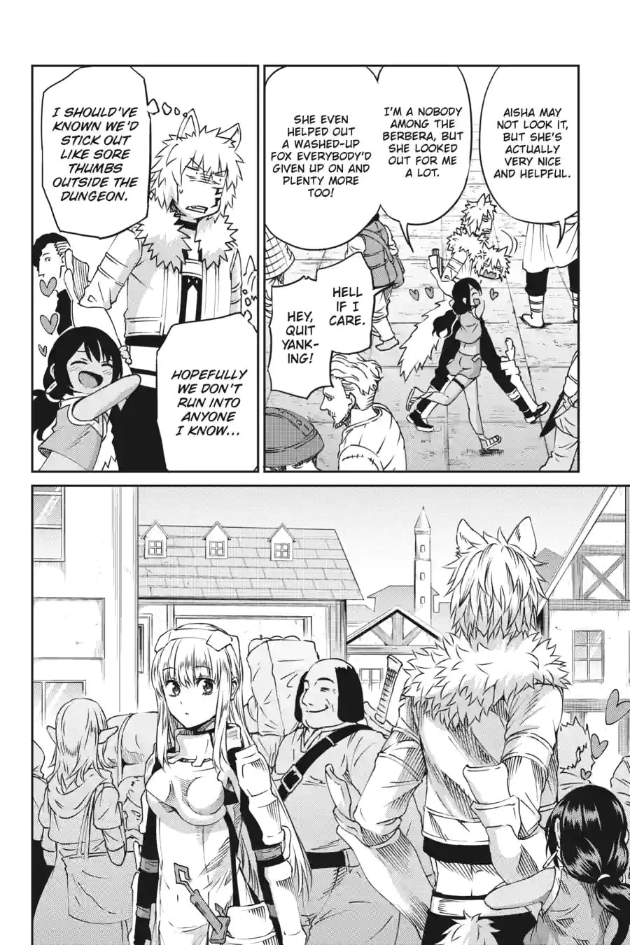 Is It Wrong to Try to Pick Up Girls in a Dungeon? On the Side: Sword Oratoria Chapter 180 page 8 - 