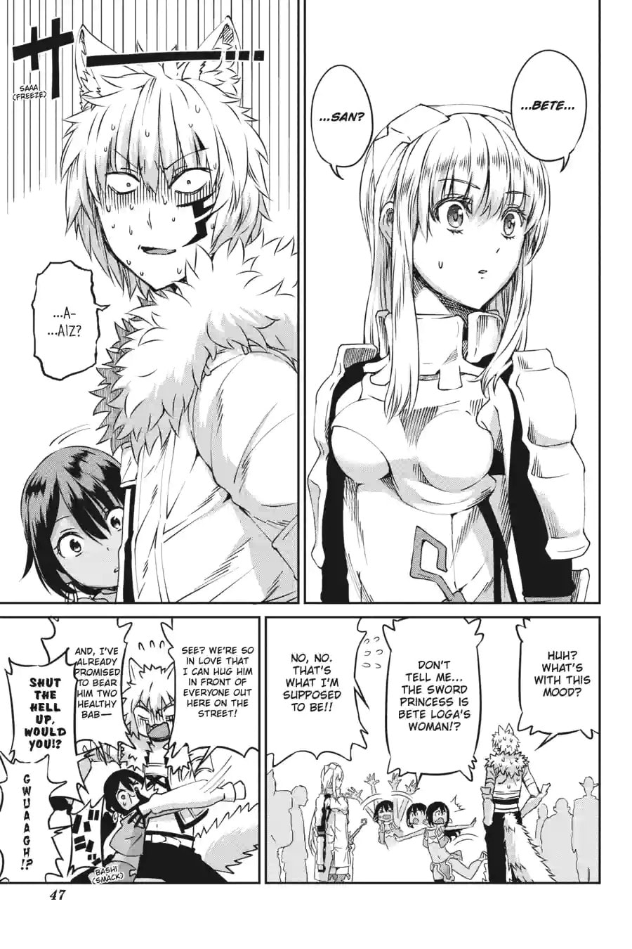 Is It Wrong to Try to Pick Up Girls in a Dungeon? On the Side: Sword Oratoria Chapter 180 page 9 - 