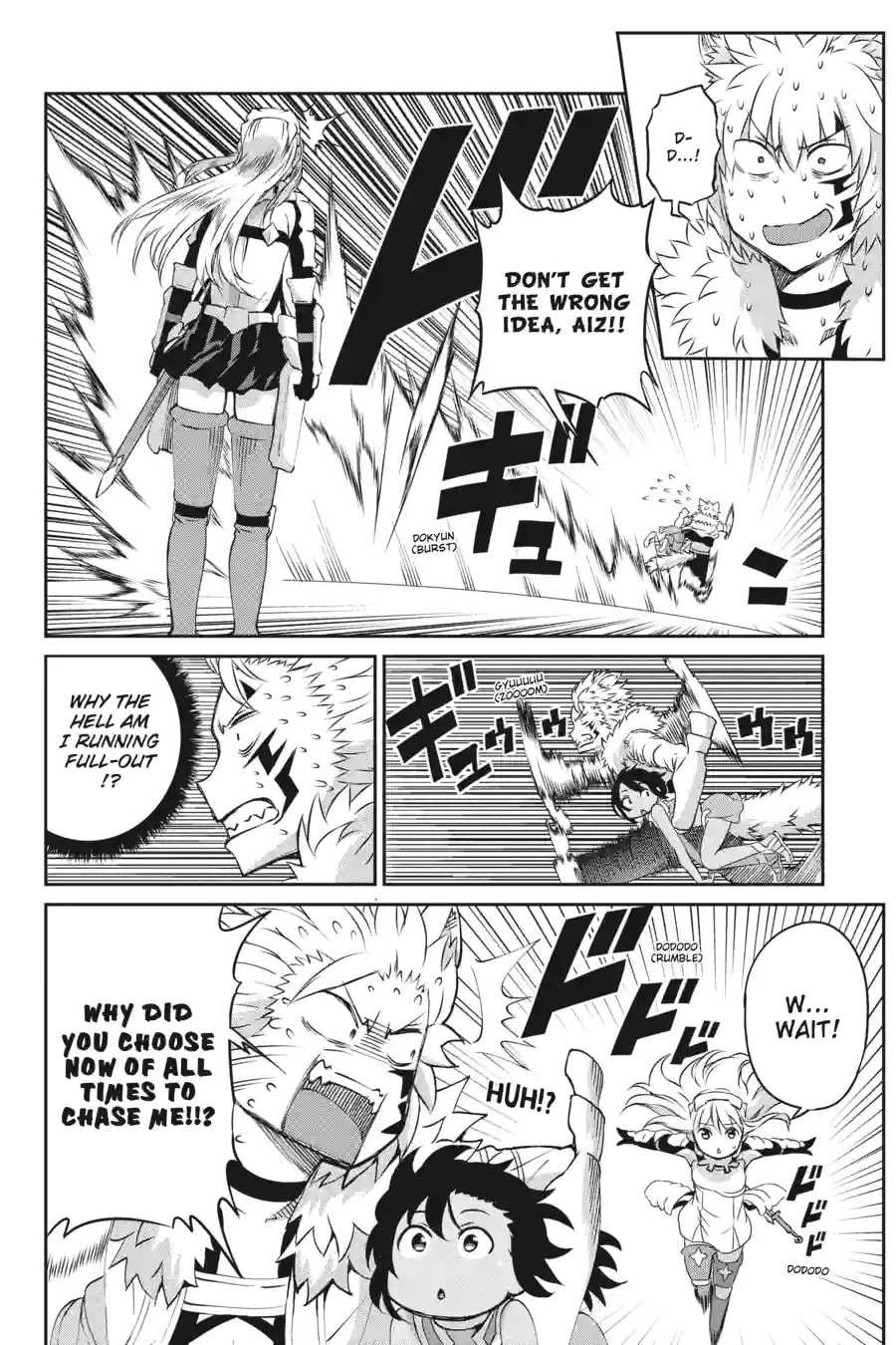 Is It Wrong to Try to Pick Up Girls in a Dungeon? On the Side: Sword Oratoria Chapter 180 page 10 - 