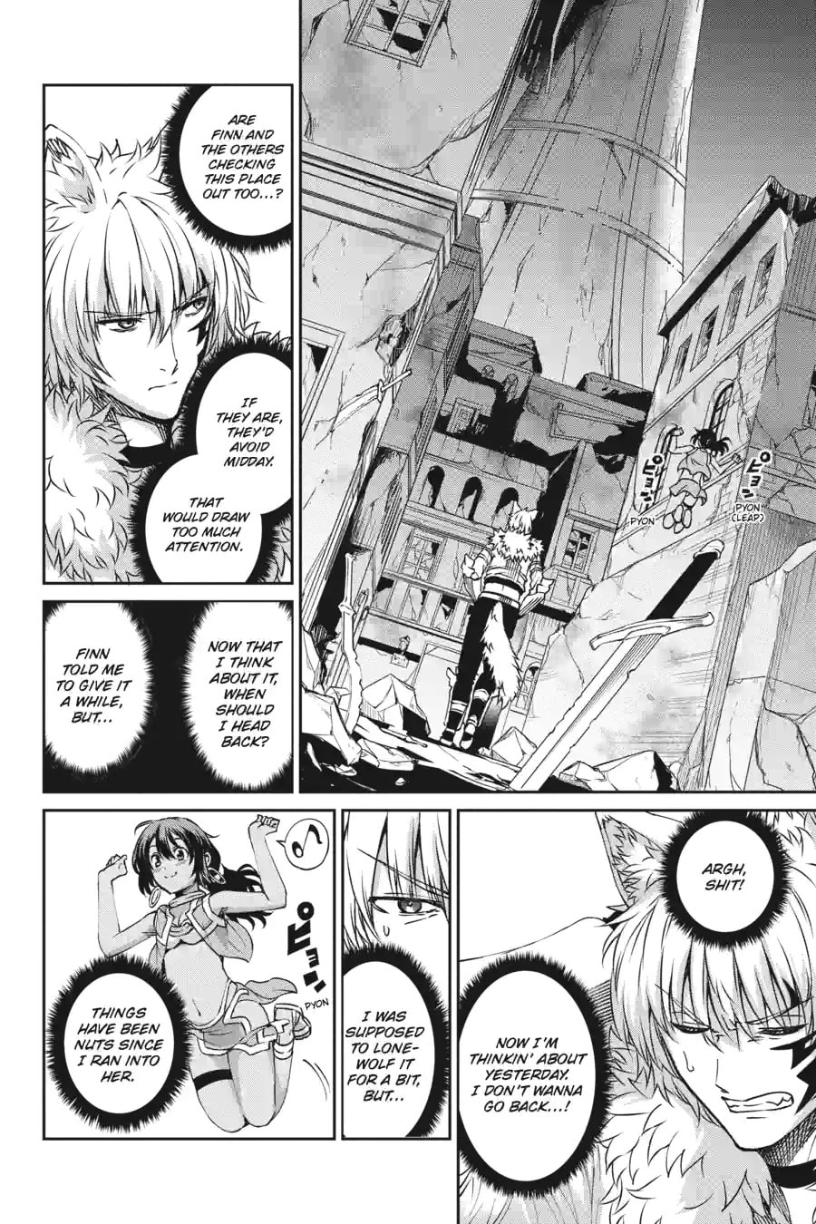 Is It Wrong to Try to Pick Up Girls in a Dungeon? On the Side: Sword Oratoria Chapter 182 page 11 - 