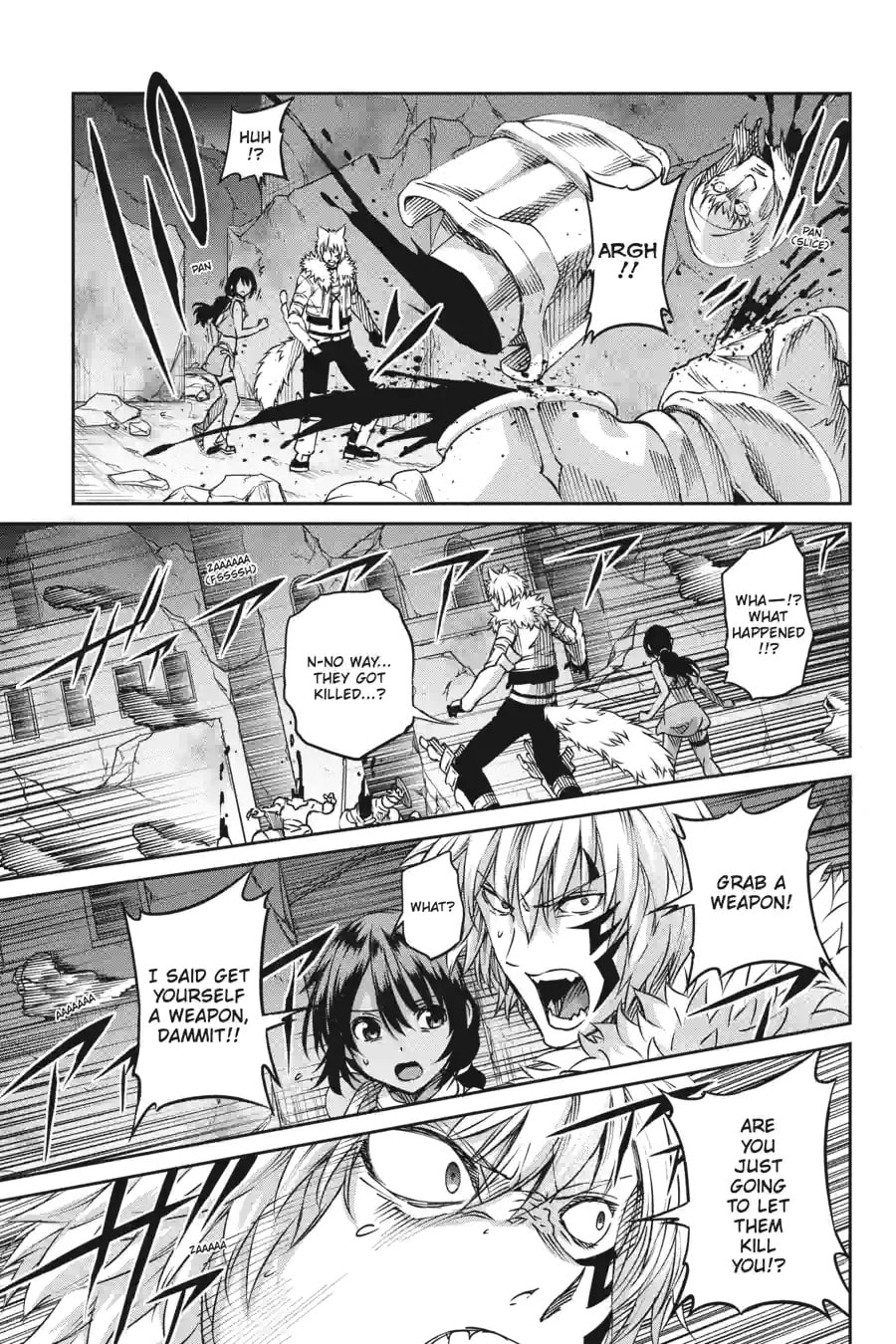 Is It Wrong to Try to Pick Up Girls in a Dungeon? On the Side: Sword Oratoria Chapter 182 page 14 - 