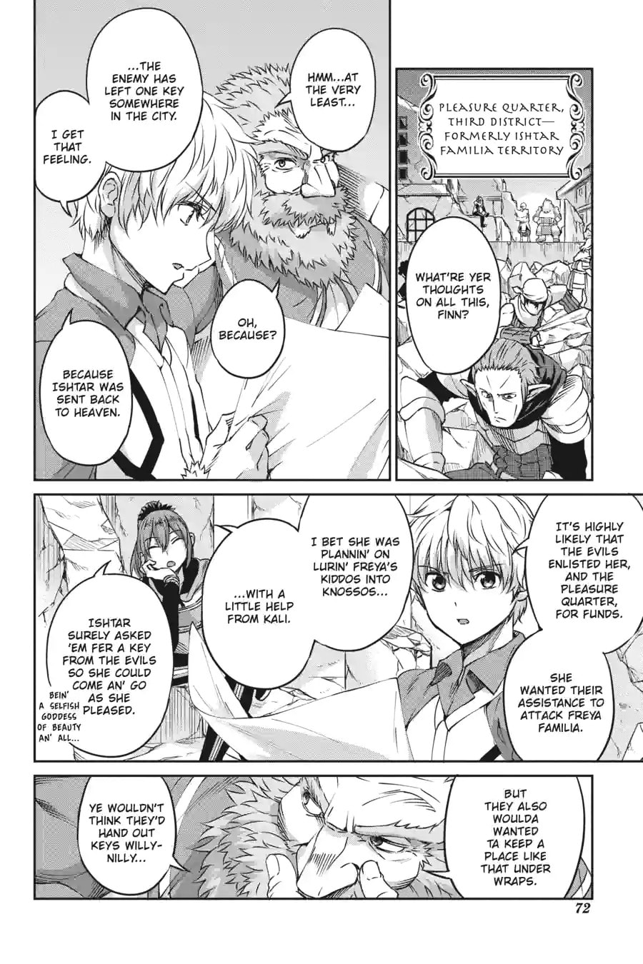Is It Wrong to Try to Pick Up Girls in a Dungeon? On the Side: Sword Oratoria Chapter 182 page 5 - 