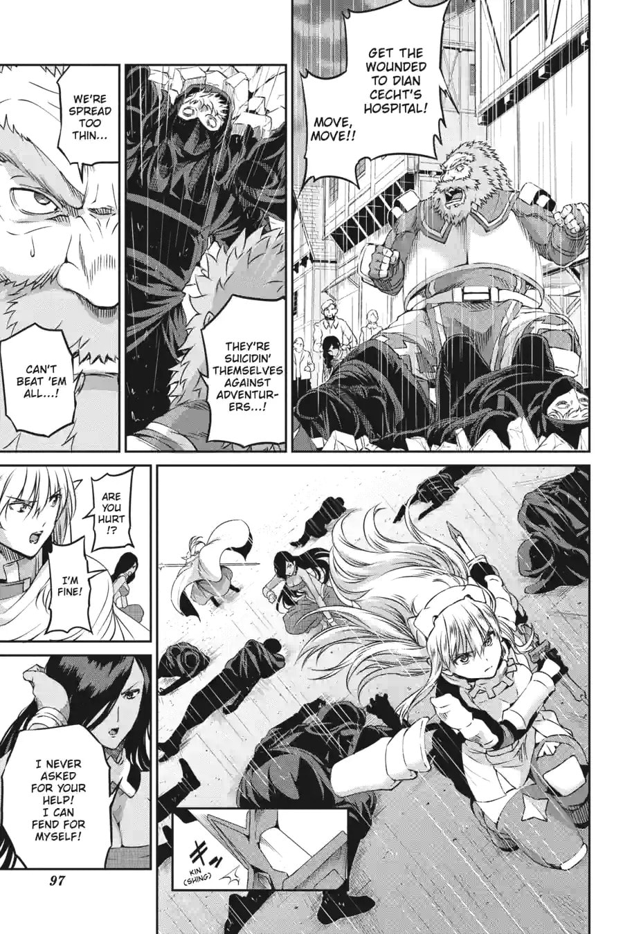 Is It Wrong to Try to Pick Up Girls in a Dungeon? On the Side: Sword Oratoria Chapter 183 page 13 - 