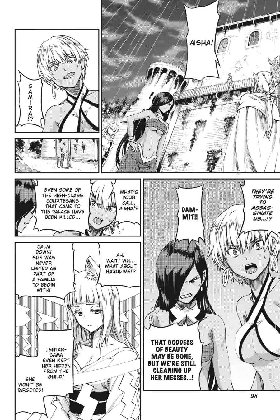 Is It Wrong to Try to Pick Up Girls in a Dungeon? On the Side: Sword Oratoria Chapter 183 page 14 - 