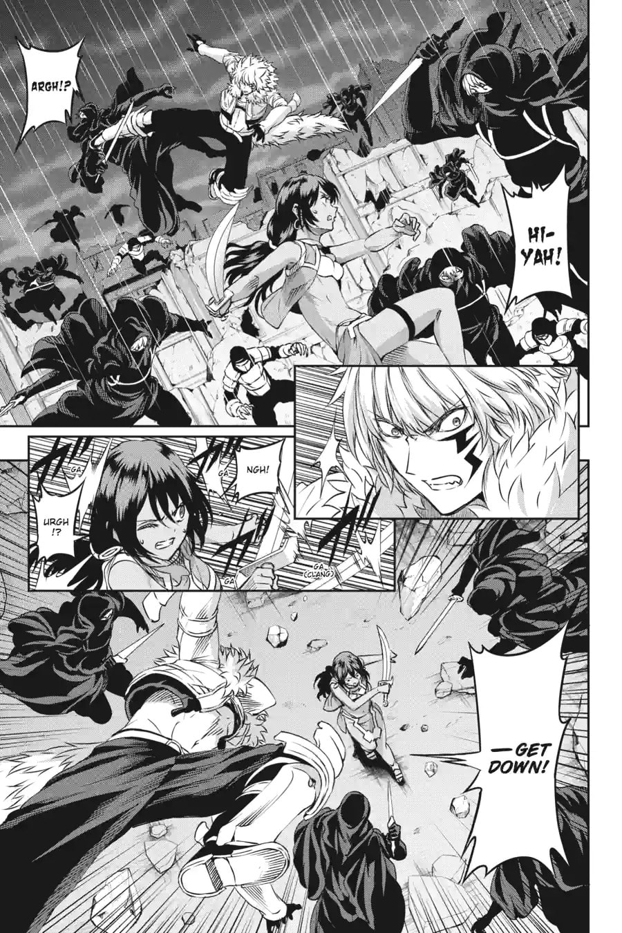 Is It Wrong to Try to Pick Up Girls in a Dungeon? On the Side: Sword Oratoria Chapter 183 page 3 - 
