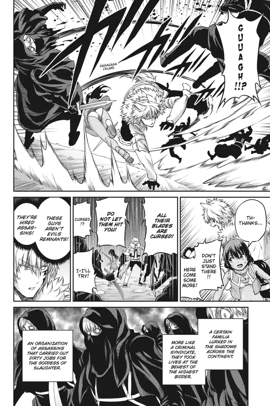 Is It Wrong to Try to Pick Up Girls in a Dungeon? On the Side: Sword Oratoria Chapter 183 page 4 - 