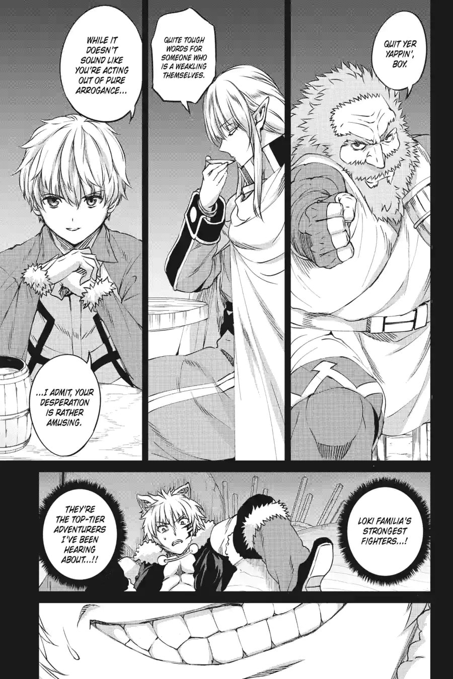 Is It Wrong to Try to Pick Up Girls in a Dungeon? On the Side: Sword Oratoria Chapter 187 page 10 - 