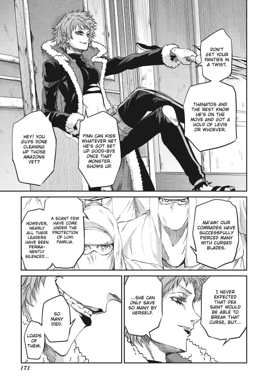 Is It Wrong to Try to Pick Up Girls in a Dungeon? On the Side: Sword Oratoria Chapter 188 page 11 - 