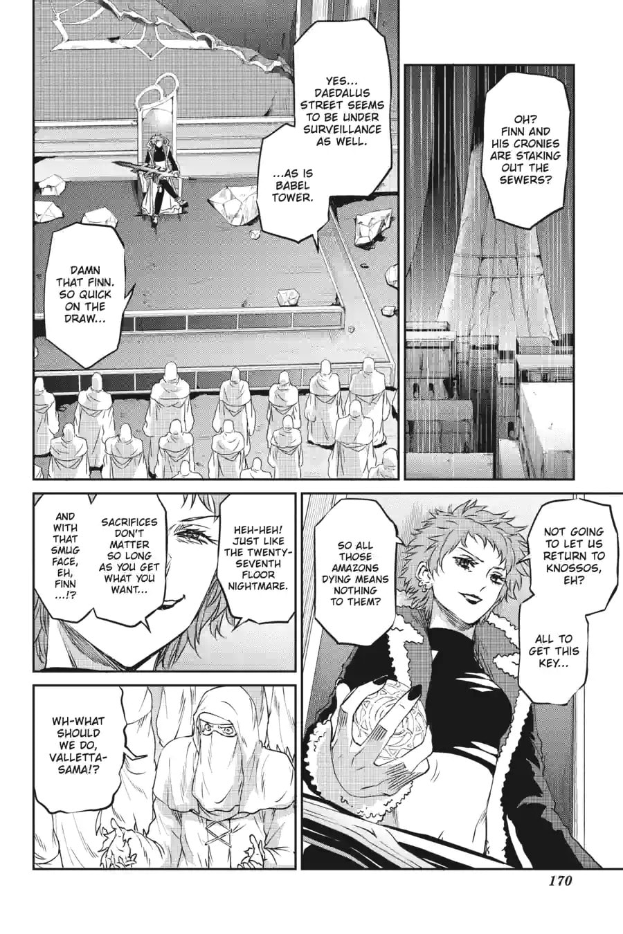 Is It Wrong to Try to Pick Up Girls in a Dungeon? On the Side: Sword Oratoria Chapter 188 page 10 - 