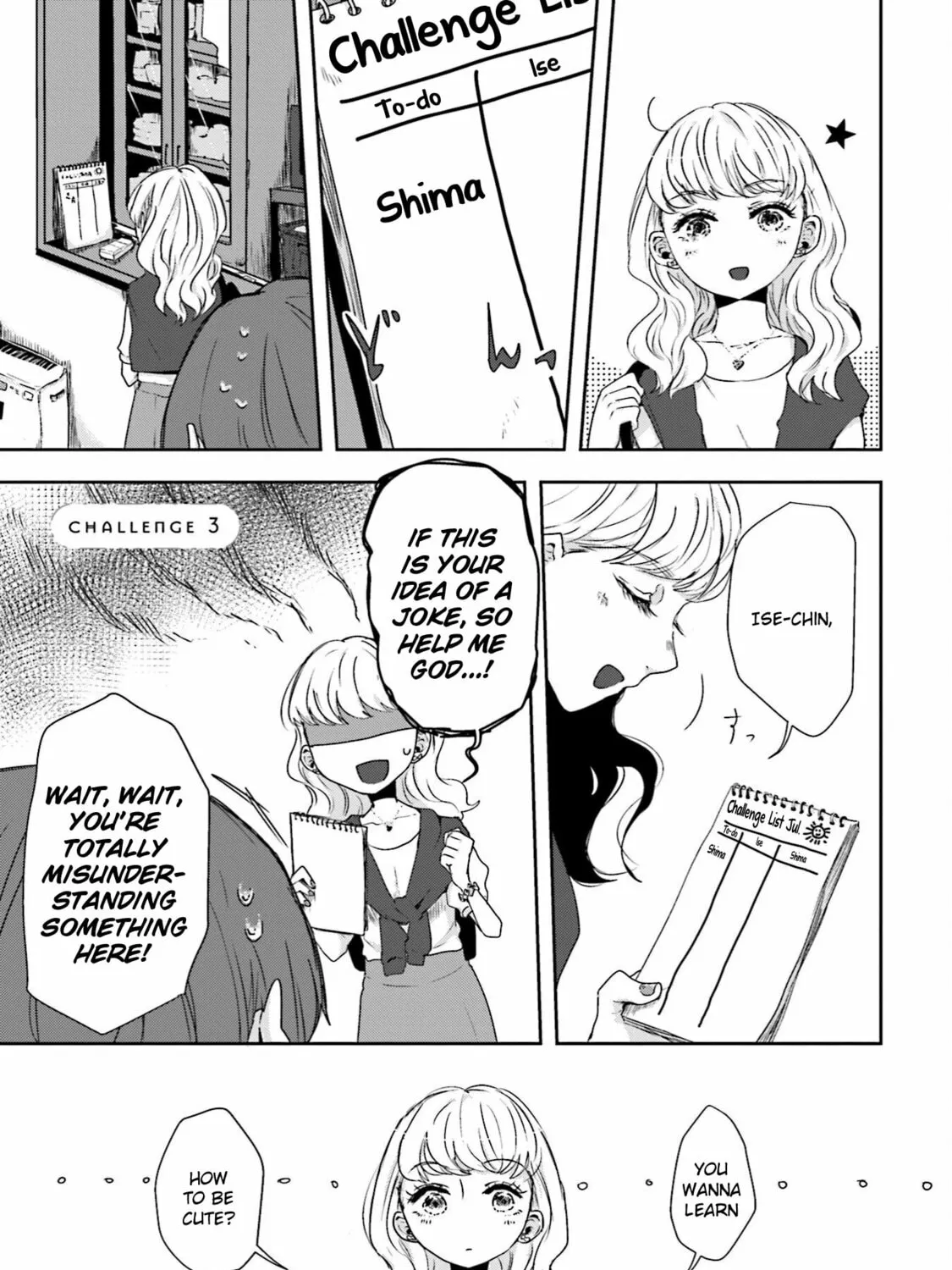 Ise-san to Shima-san Chapter 3 page 1 - 