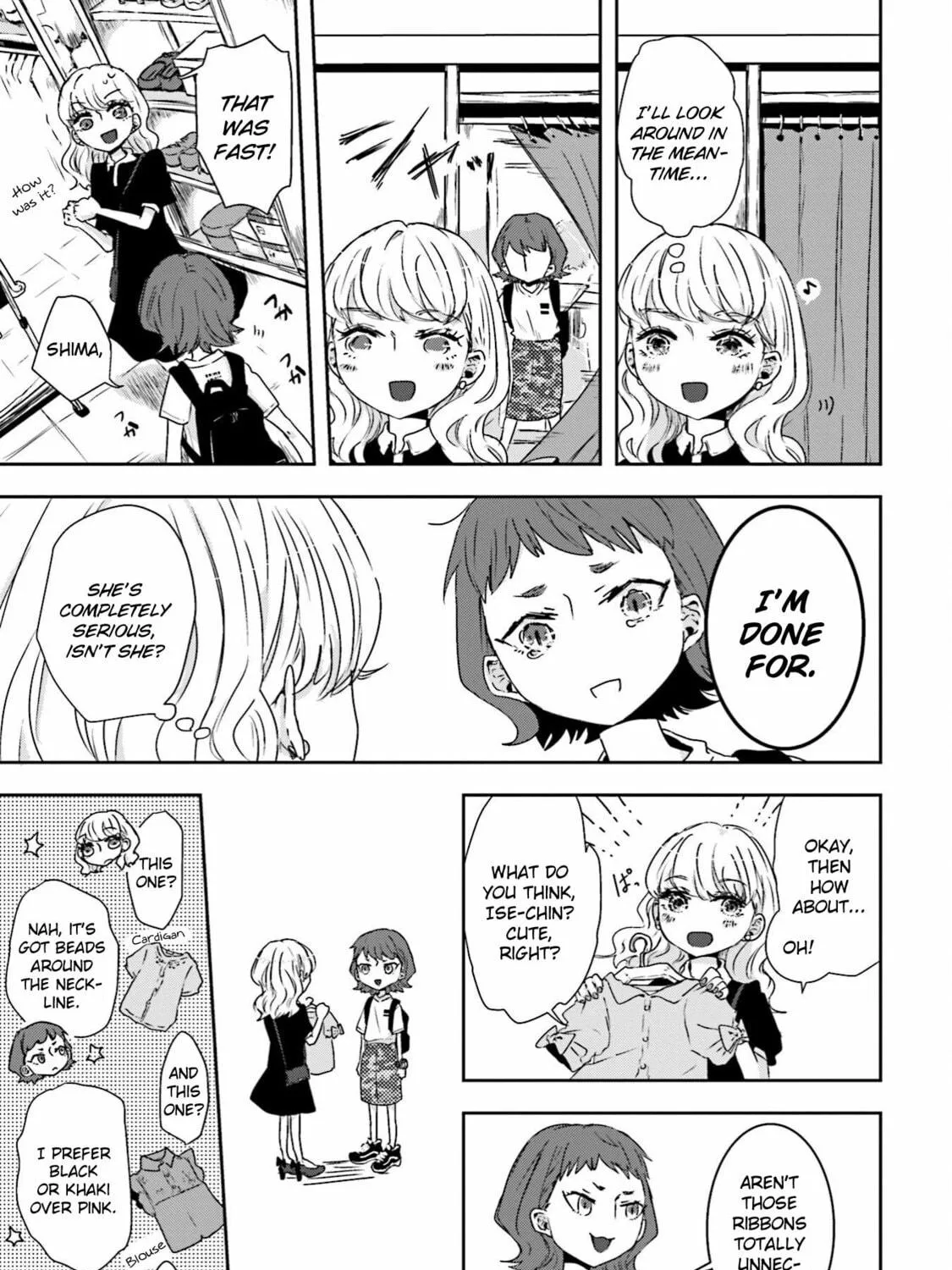 Ise-san to Shima-san Chapter 3 page 9 - 