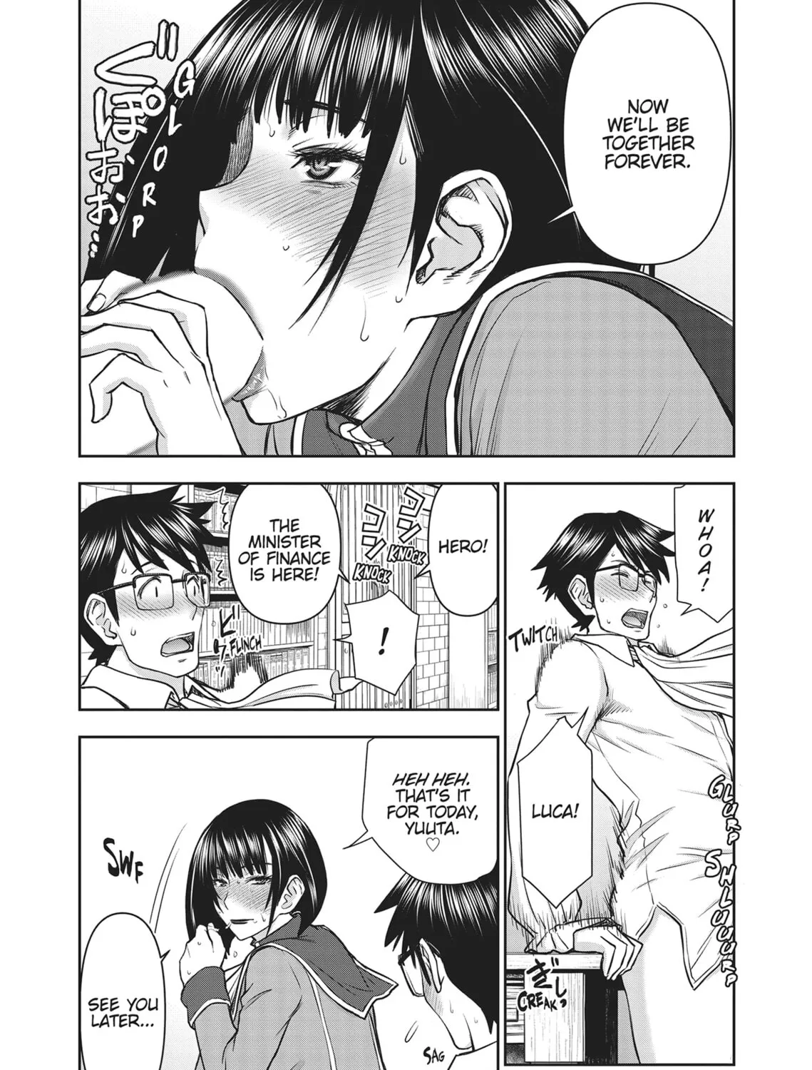 ISEKAI AFFAIR: 10 Years After Defeating the Demon King, the Hero Cheats on His Wife With a Warrior Woman Who Lost Her Husband Chapter 10 page 19 - 