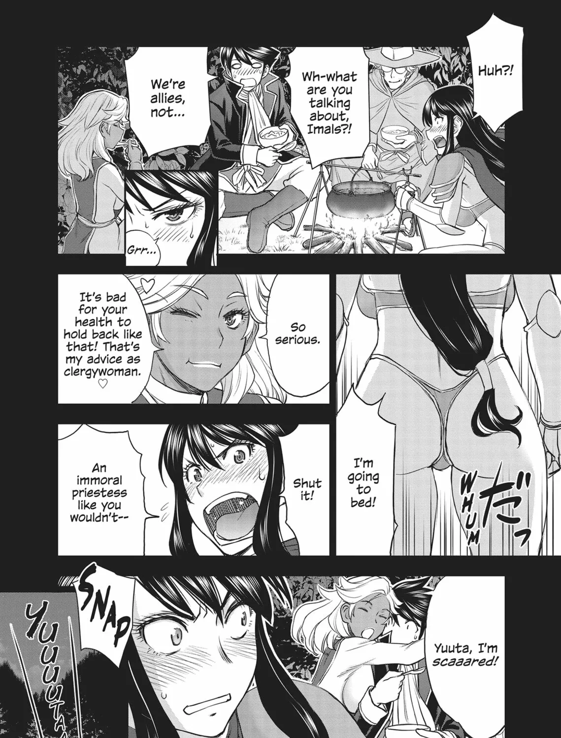 ISEKAI AFFAIR: 10 Years After Defeating the Demon King, the Hero Cheats on His Wife With a Warrior Woman Who Lost Her Husband Chapter 12 page 3 - 
