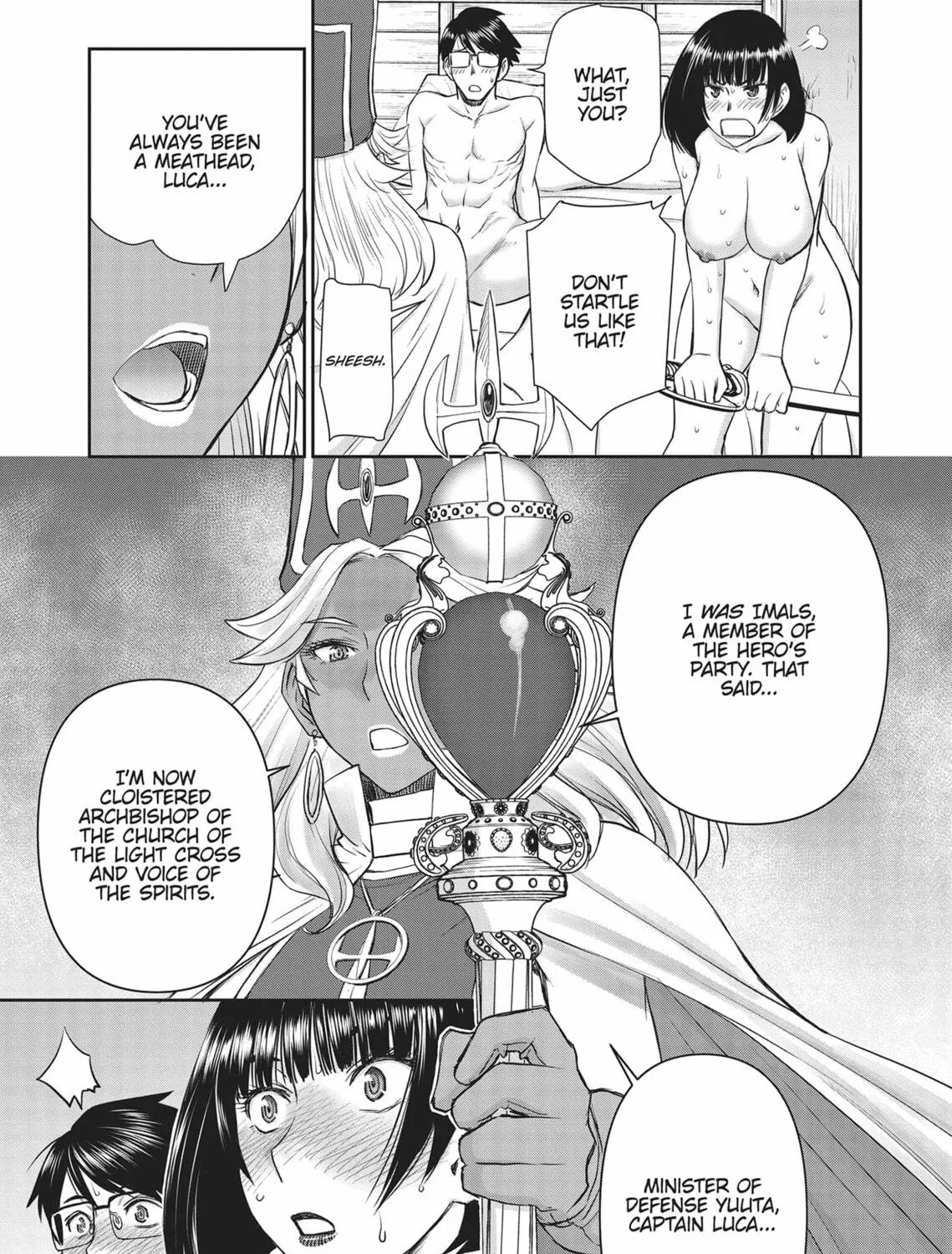 ISEKAI AFFAIR: 10 Years After Defeating the Demon King, the Hero Cheats on His Wife With a Warrior Woman Who Lost Her Husband Chapter 12 page 29 - 