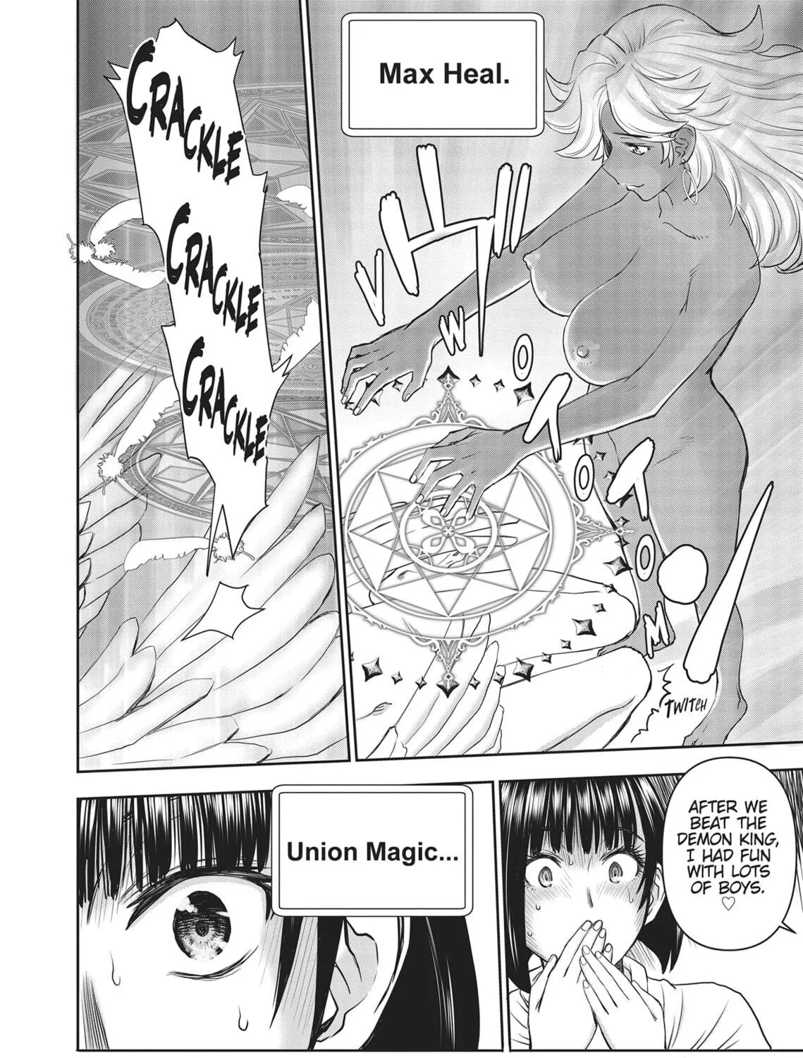 ISEKAI AFFAIR: 10 Years After Defeating the Demon King, the Hero Cheats on His Wife With a Warrior Woman Who Lost Her Husband Chapter 14 page 11 - 