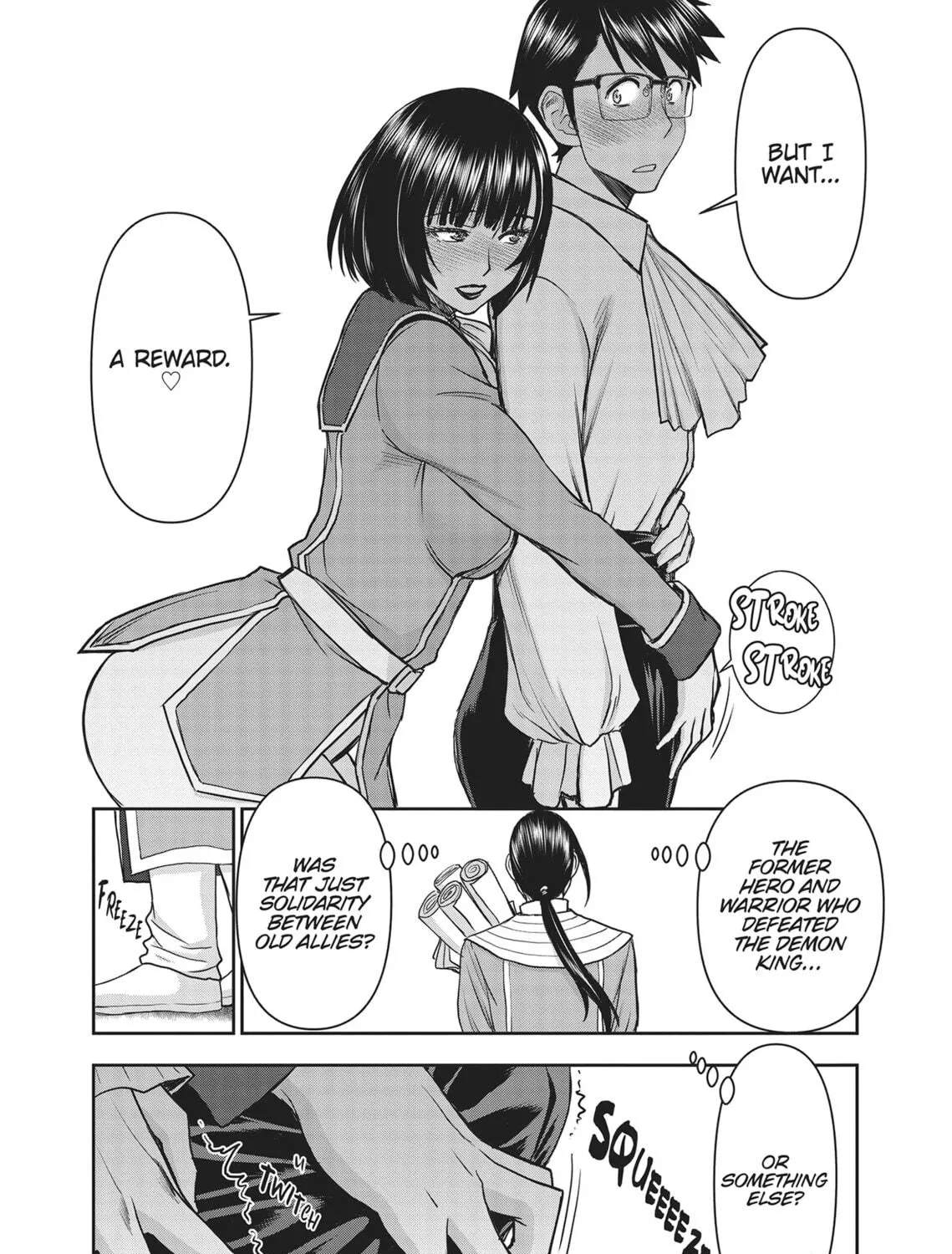 ISEKAI AFFAIR: 10 Years After Defeating the Demon King, the Hero Cheats on His Wife With a Warrior Woman Who Lost Her Husband Chapter 15 page 17 - 