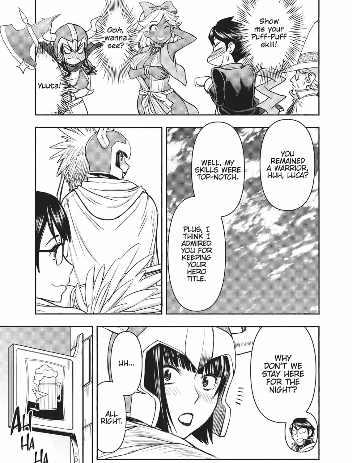ISEKAI AFFAIR: 10 Years After Defeating the Demon King, the Hero Cheats on His Wife With a Warrior Woman Who Lost Her Husband Chapter 17 page 9 - 