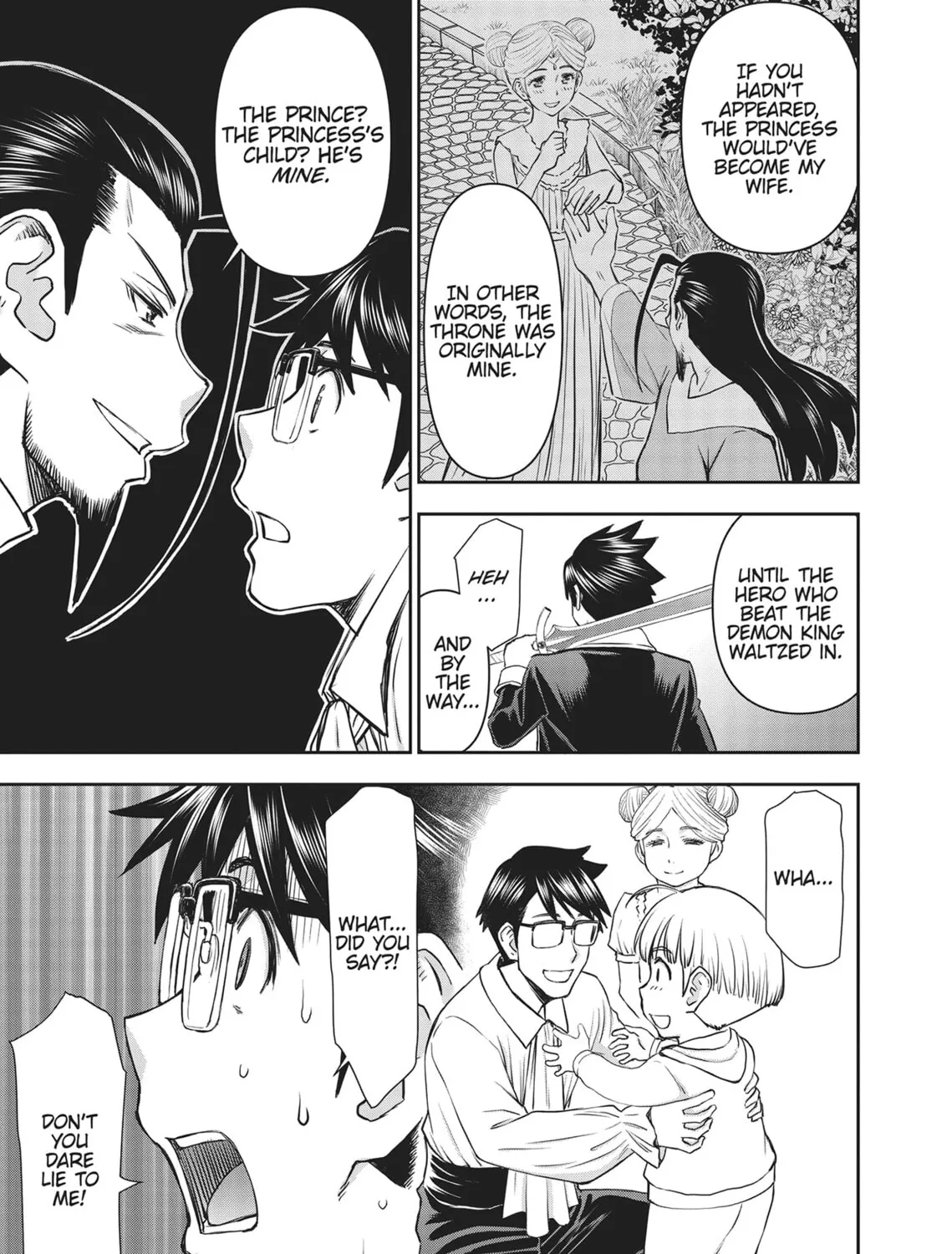 ISEKAI AFFAIR: 10 Years After Defeating the Demon King, the Hero Cheats on His Wife With a Warrior Woman Who Lost Her Husband Chapter 24 page 9 - 