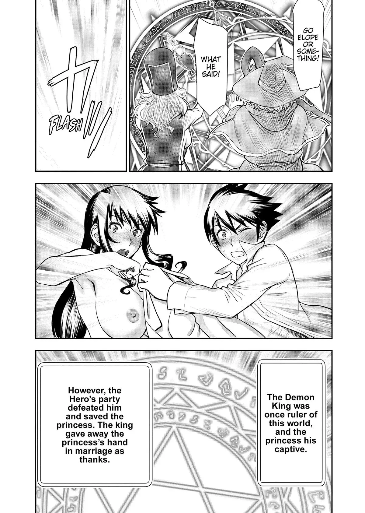 ISEKAI AFFAIR: 10 Years After Defeating the Demon King, the Hero Cheats on His Wife With a Warrior Woman Who Lost Her Husband Chapter 26 page 12 - 