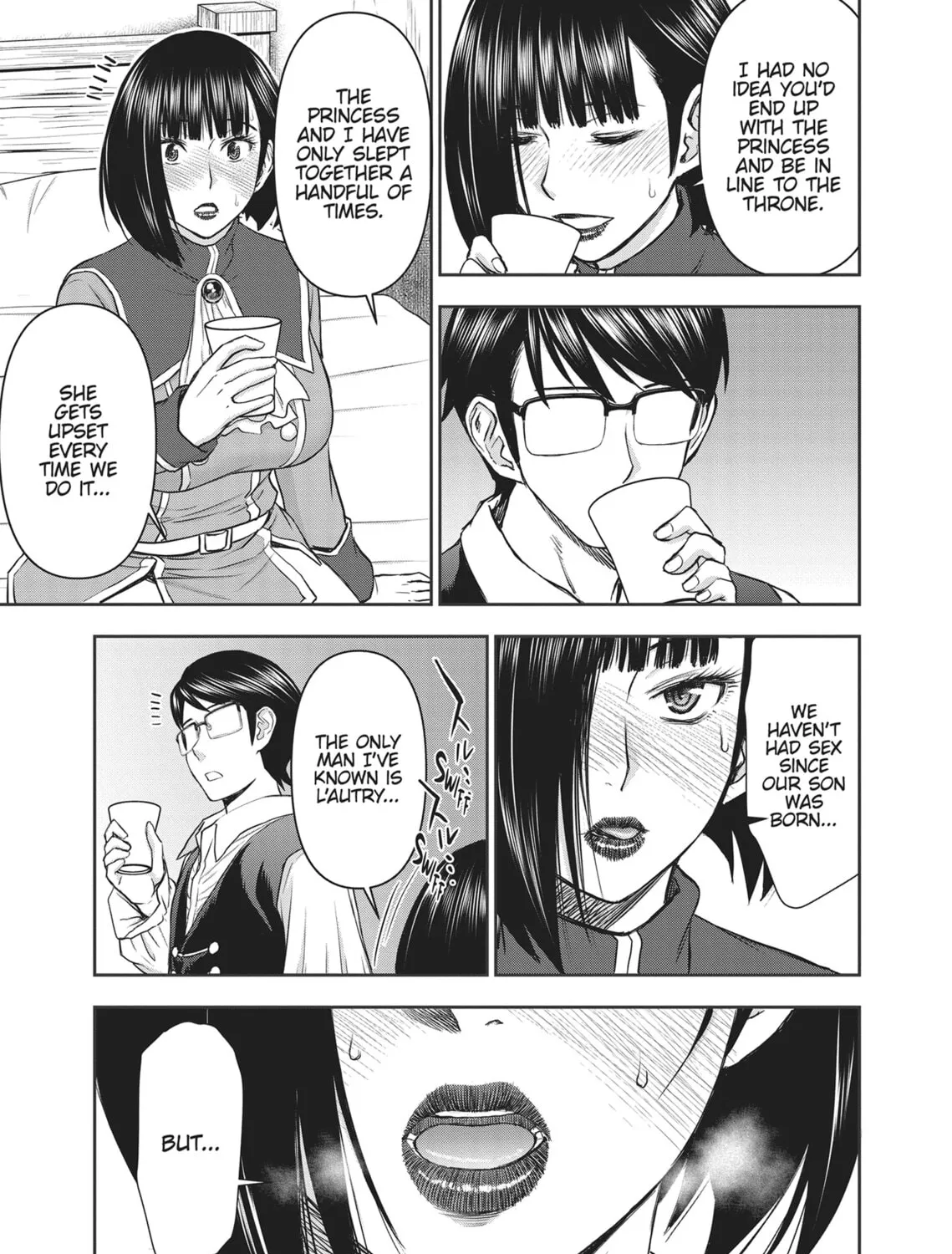 ISEKAI AFFAIR: 10 Years After Defeating the Demon King, the Hero Cheats on His Wife With a Warrior Woman Who Lost Her Husband Chapter 6 page 21 - 