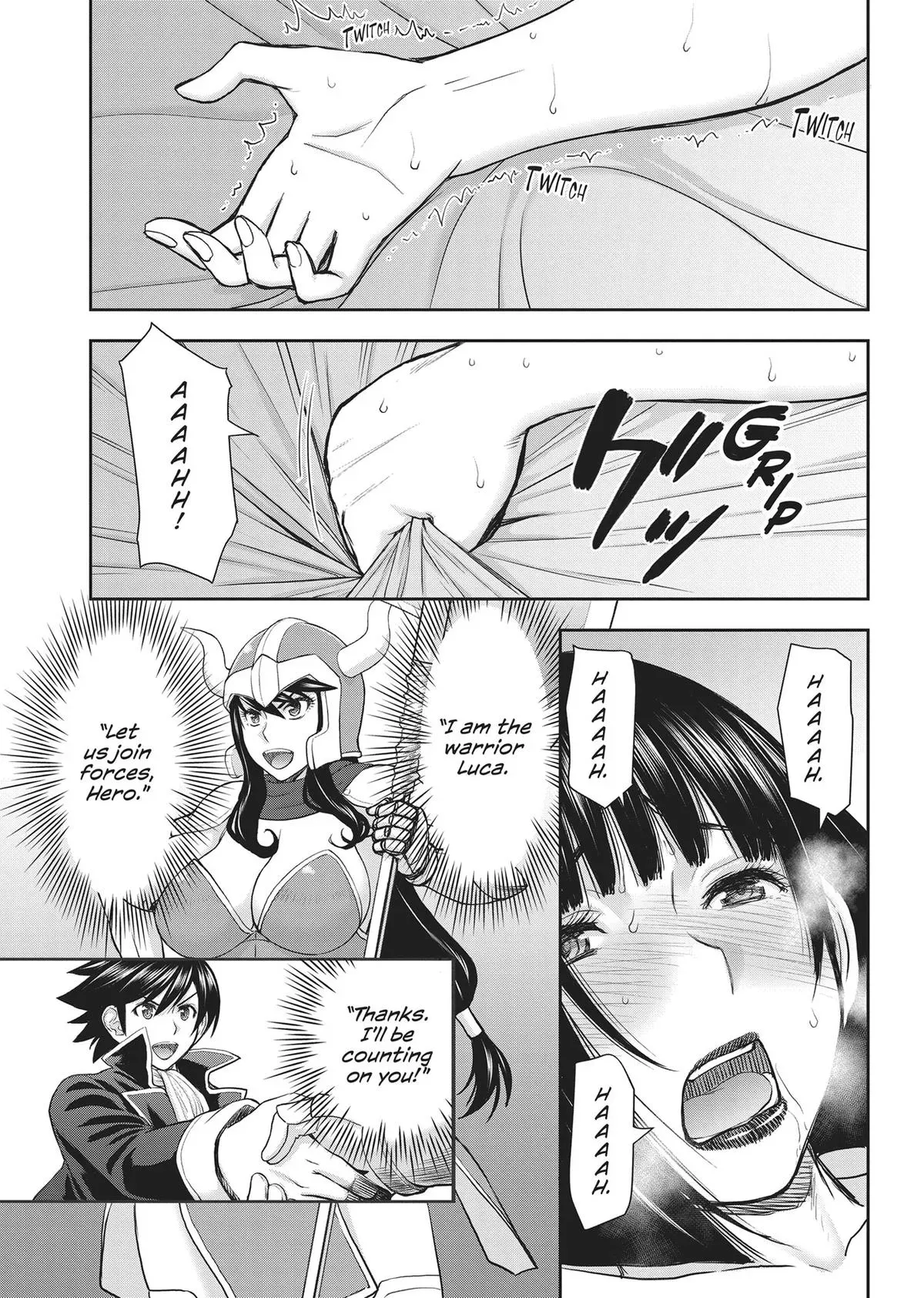 ISEKAI AFFAIR: 10 Years After Defeating the Demon King, the Hero Cheats on His Wife With a Warrior Woman Who Lost Her Husband Chapter 7 page 2 - 