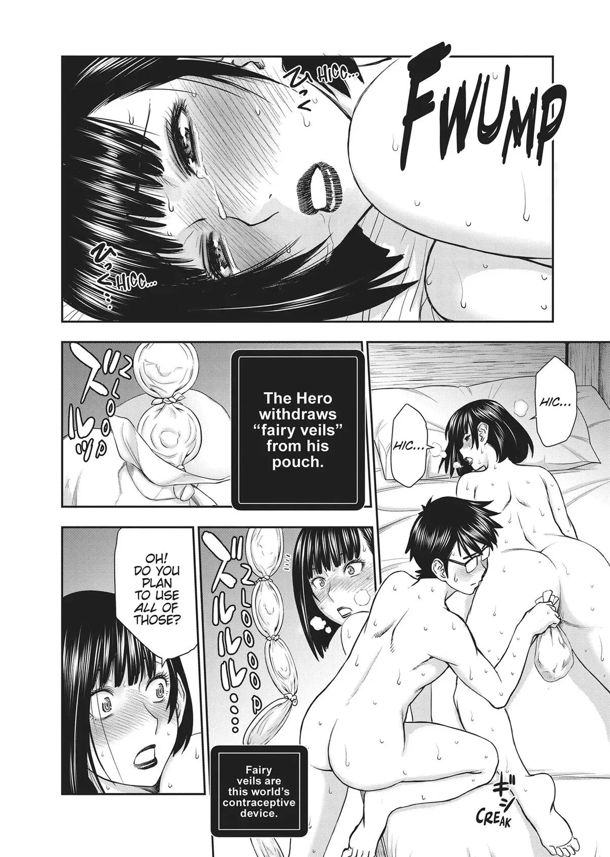 ISEKAI AFFAIR: 10 Years After Defeating the Demon King, the Hero Cheats on His Wife With a Warrior Woman Who Lost Her Husband Chapter 7 page 4 - 