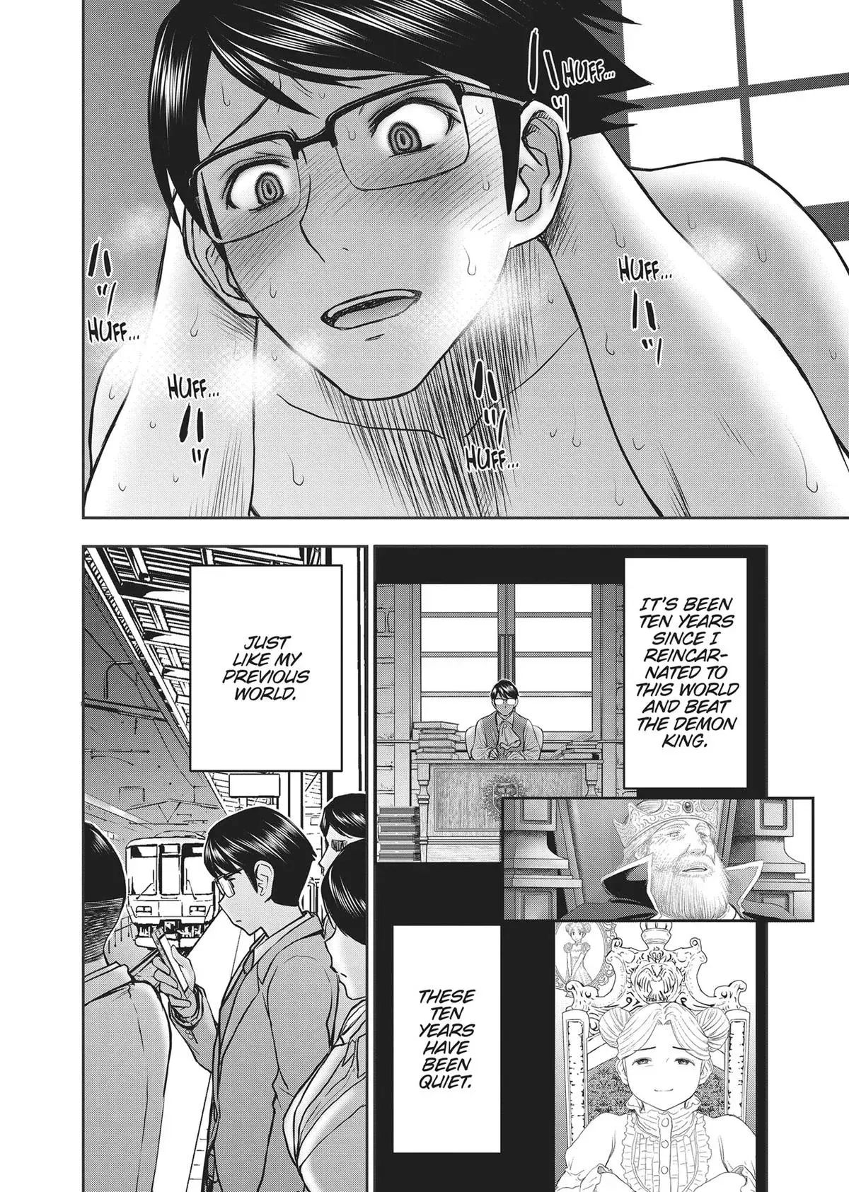 ISEKAI AFFAIR: 10 Years After Defeating the Demon King, the Hero Cheats on His Wife With a Warrior Woman Who Lost Her Husband Chapter 7 page 10 - 
