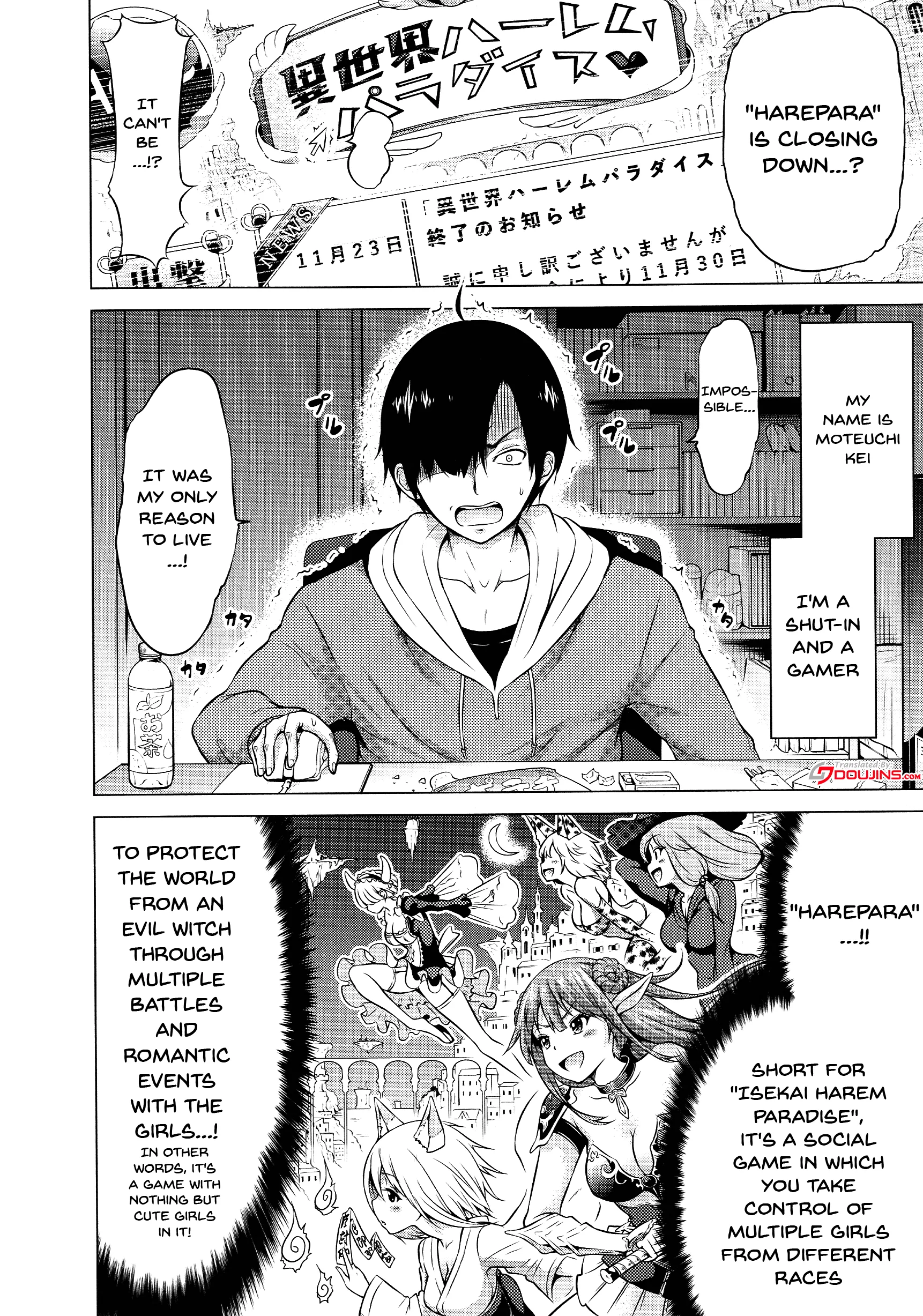 Isekai Harem Paradise Chapter 1 page 8 - 