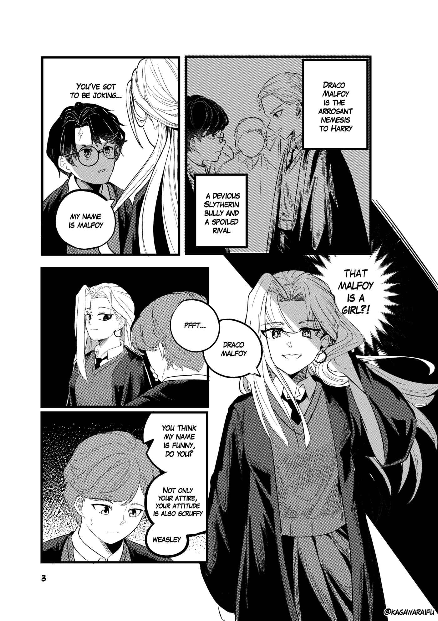Isekai Harry Potter Chapter 1 page 3 - 