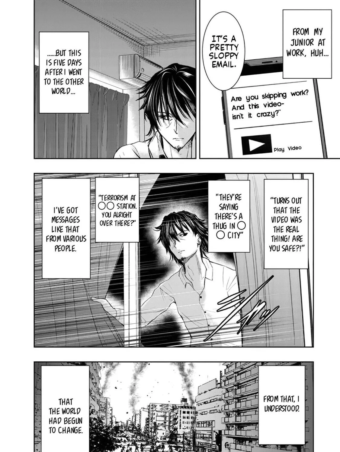 Isekai Kaeri no Ossan wa Shuumatsu Sekai de Musou Suru Chapter 1 page 59 - 