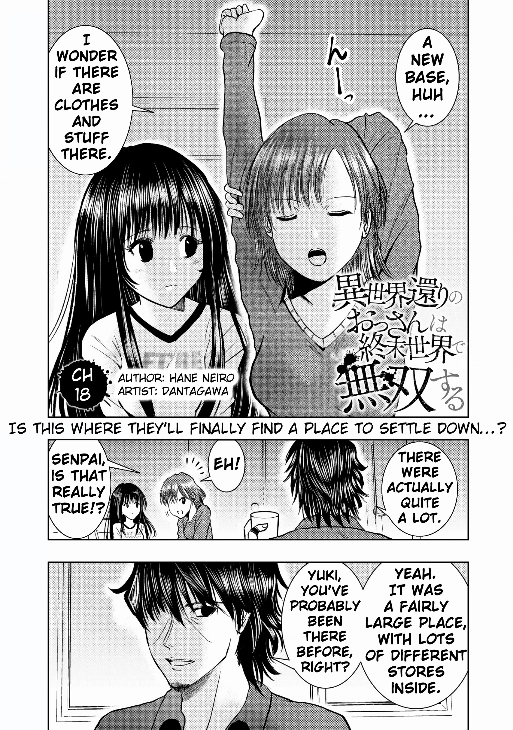 Isekai Kaeri no Ossan wa Shuumatsu Sekai de Musou Suru Chapter 18 page 3 - 