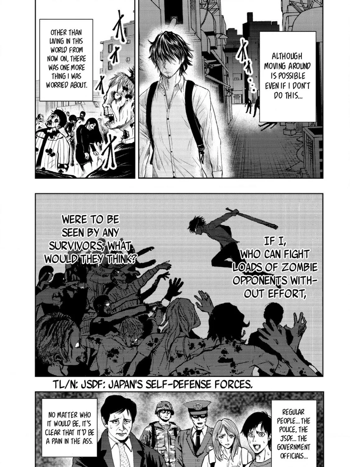 Isekai Kaeri no Ossan wa Shuumatsu Sekai de Musou Suru Chapter 2 page 13 - 