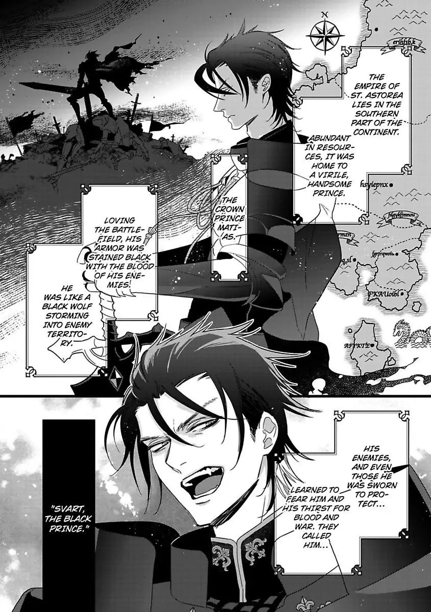 Isekai no Boukun Outaishi ni Metorare Soudesu!? ~Tensei Majo wa Kuroki Ookami ni Kyuuaisareru~ Chapter 1 page 3 - 