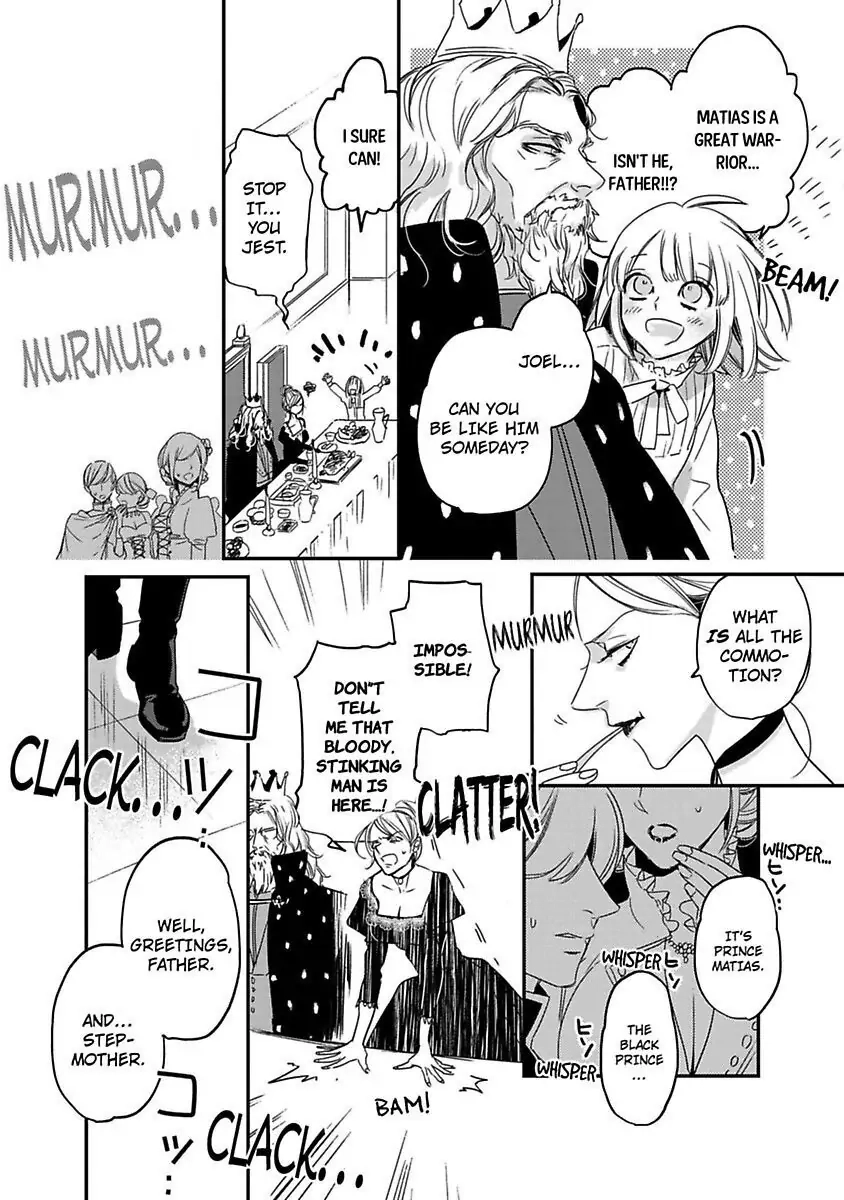 Isekai no Boukun Outaishi ni Metorare Soudesu!? ~Tensei Majo wa Kuroki Ookami ni Kyuuaisareru~ Chapter 3 page 4 - 