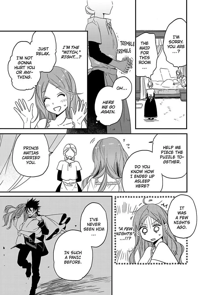 Isekai no Boukun Outaishi ni Metorare Soudesu!? ~Tensei Majo wa Kuroki Ookami ni Kyuuaisareru~ Chapter 4 page 19 - 