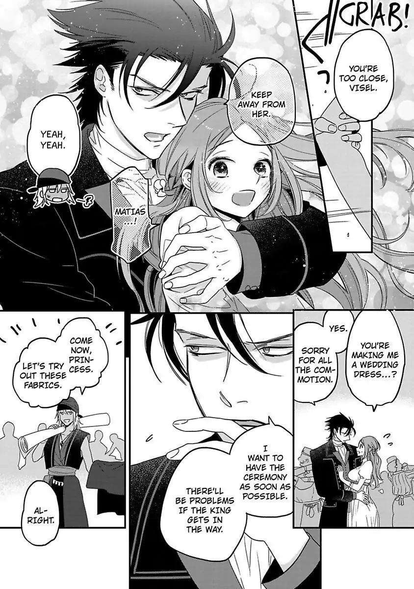 Isekai no Boukun Outaishi ni Metorare Soudesu!? ~Tensei Majo wa Kuroki Ookami ni Kyuuaisareru~ Chapter 5 page 32 - 
