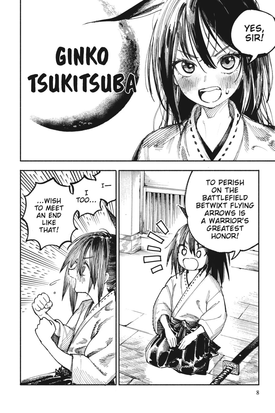 Isekai Samurai Chapter 1 page 8 - 