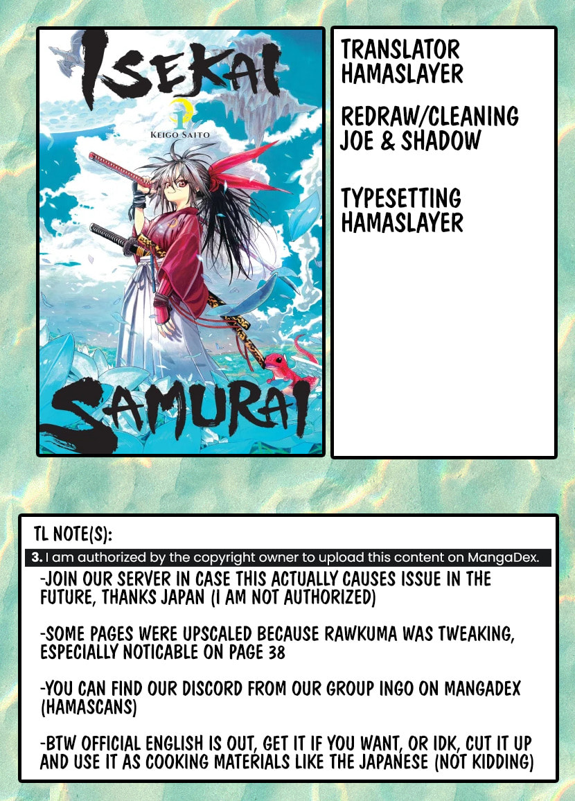 Isekai Samurai Chapter 34 page 53 - 