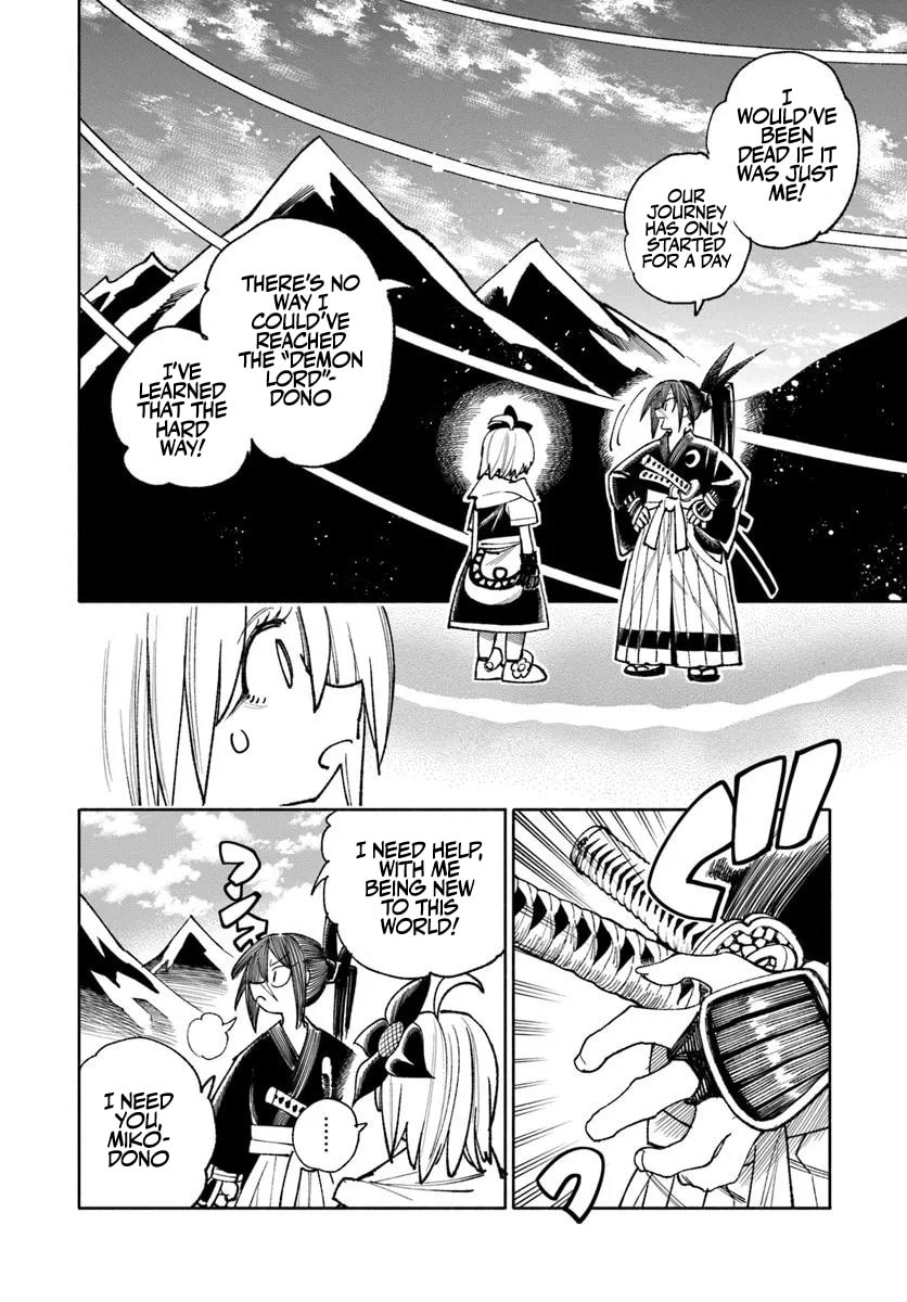Isekai Samurai Chapter 37.2 page 9 - 