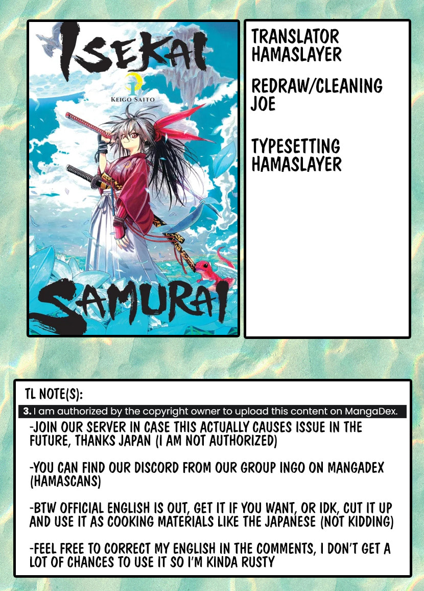Isekai Samurai Chapter 45 page 1 - 