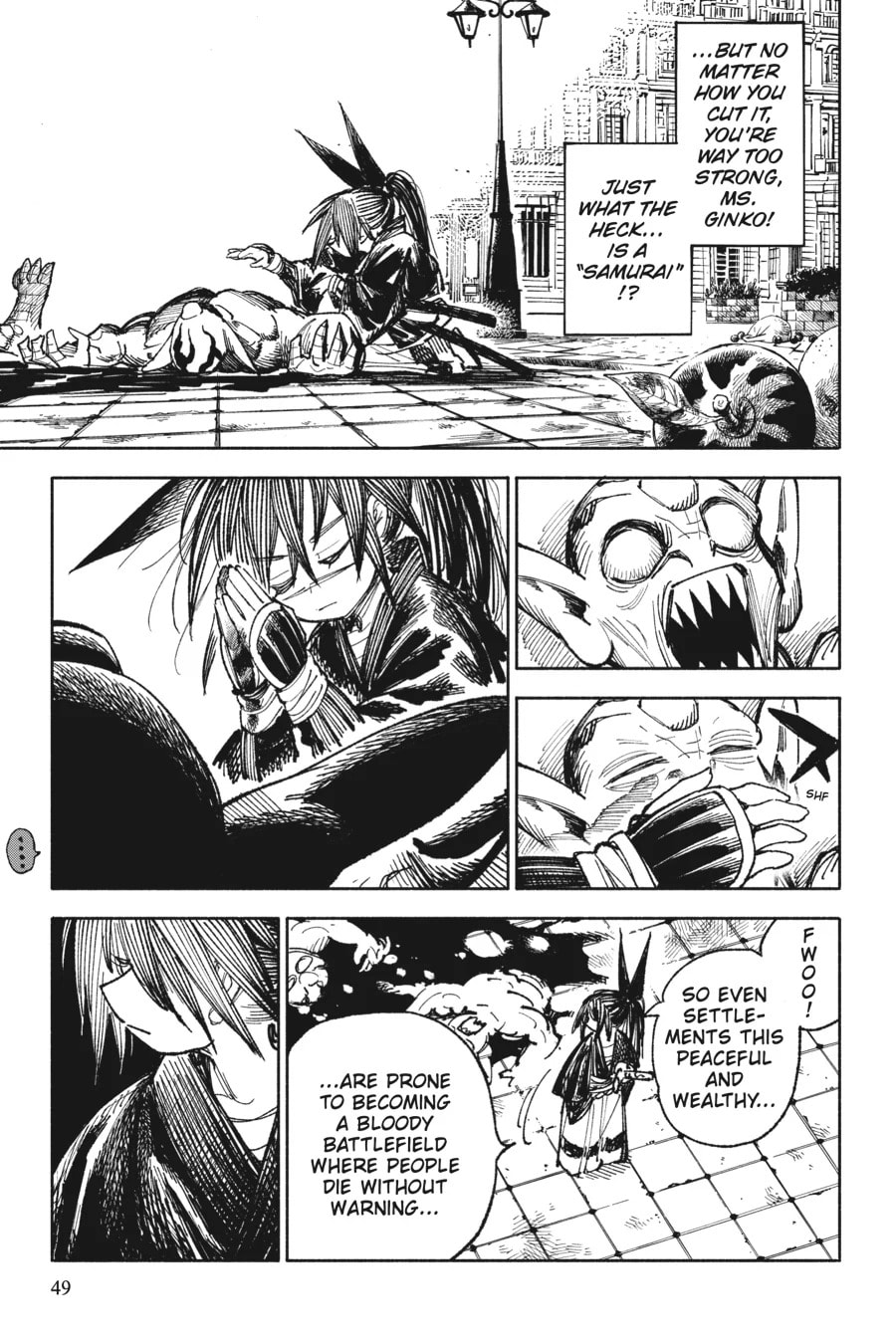 Isekai Samurai Chapter 5 page 48 - 