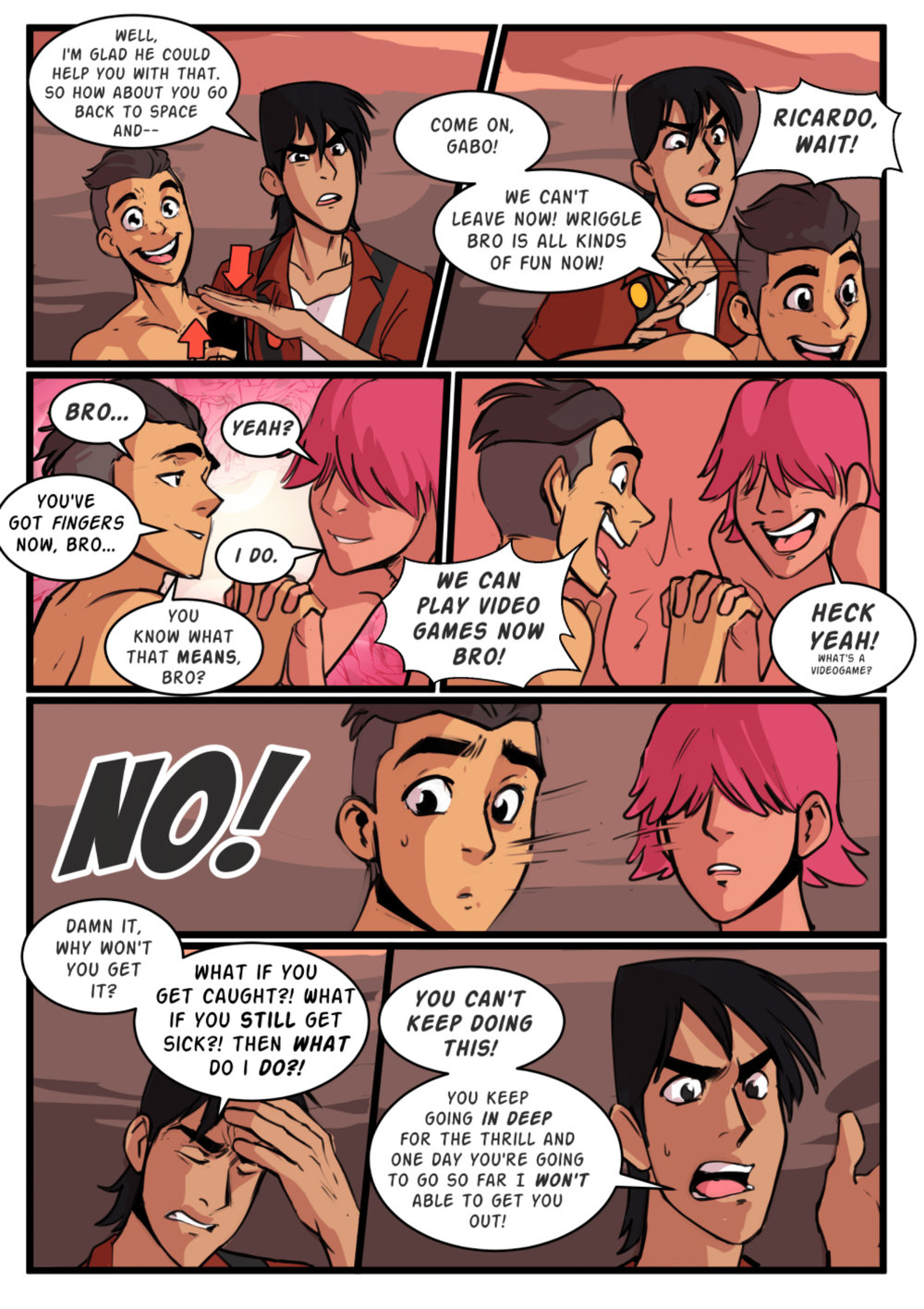It Came From Outer Space, Dude ! Chapter 1 page 25 - 